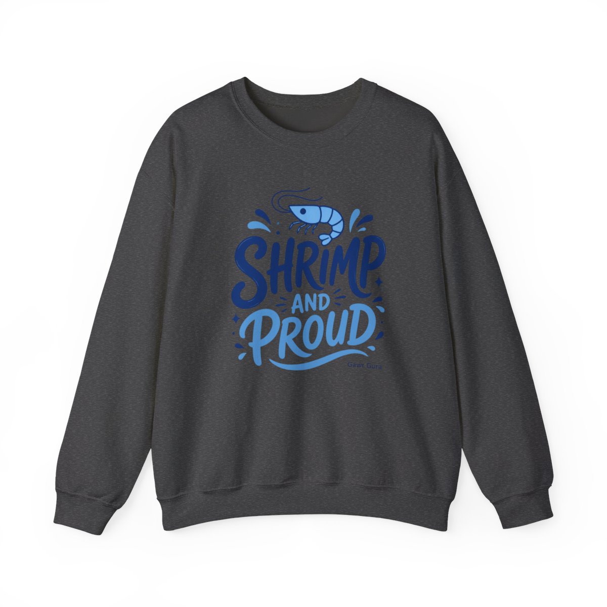 Hololive EN "SHRIMP AND PROUD" Crewneck - alternate angle 2, merchandise