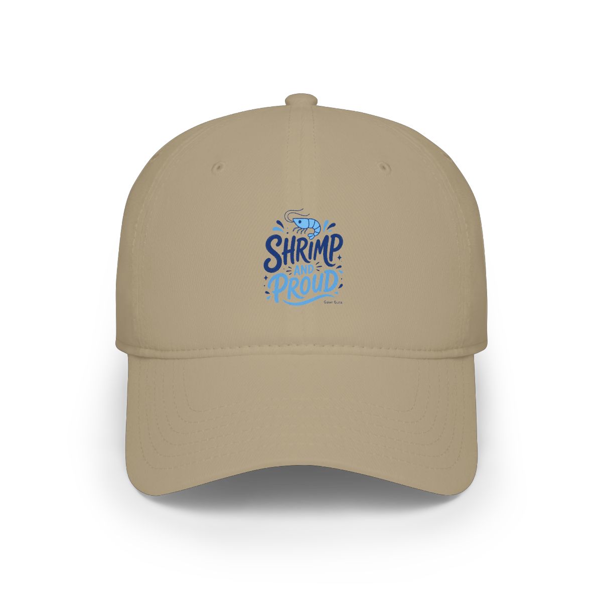 Hololive EN "SHRIMP AND PROUD" Hat - alternate angle 3, merchandise