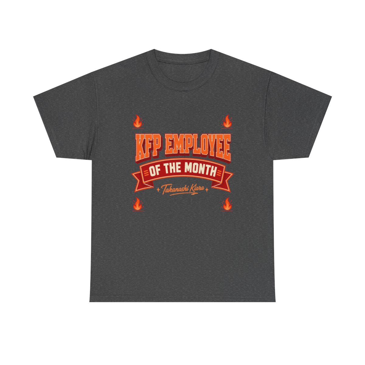 Hololive EN "KFP Employee of the Month" Unisex Tee - alternate angle 2, merchandise