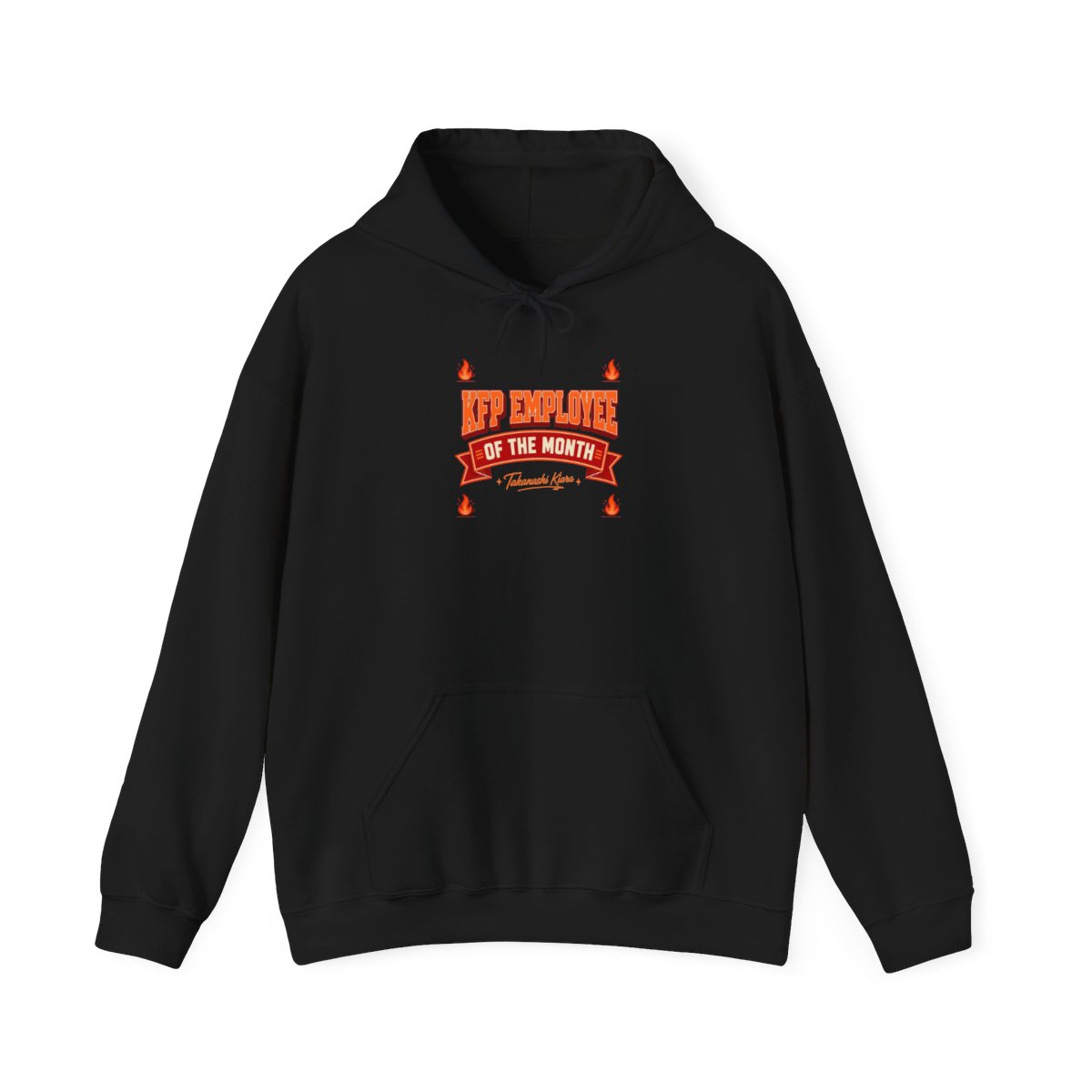Hololive EN "KFP Employee of the Month" Hoodie - alternate angle 2, merchandise