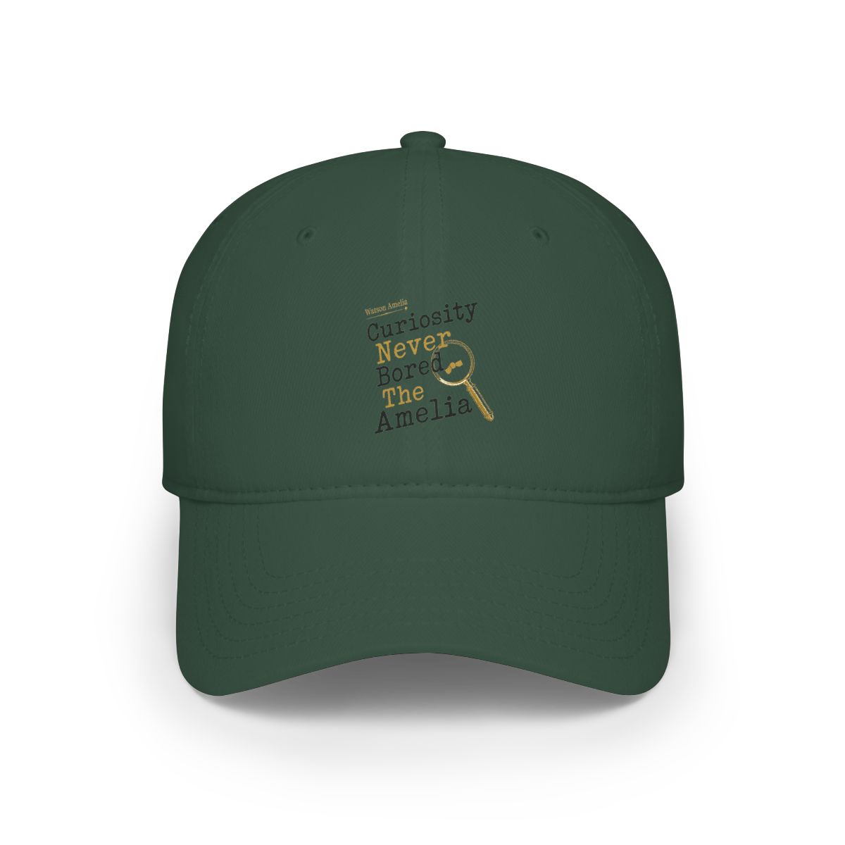 Hololive EN "Curiosity Never Bored The Amelia" Hat - alternate angle 5, merchandise
