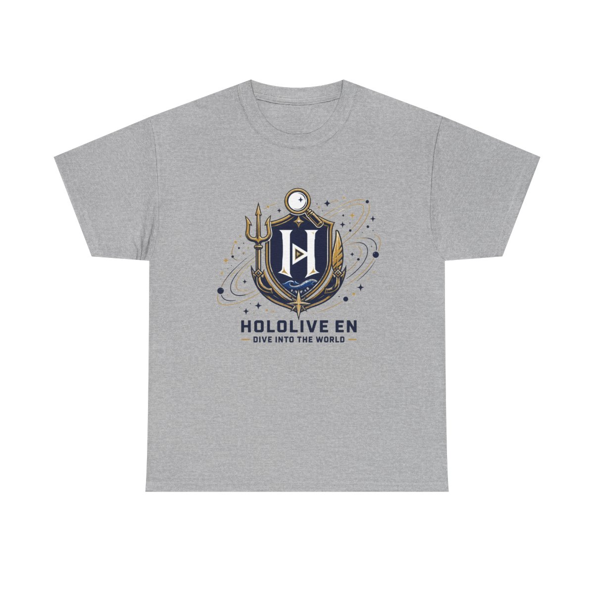 Hololive EN "Hololive EN - Dive into the World" Unisex Tee - alternate angle 2, merchandise