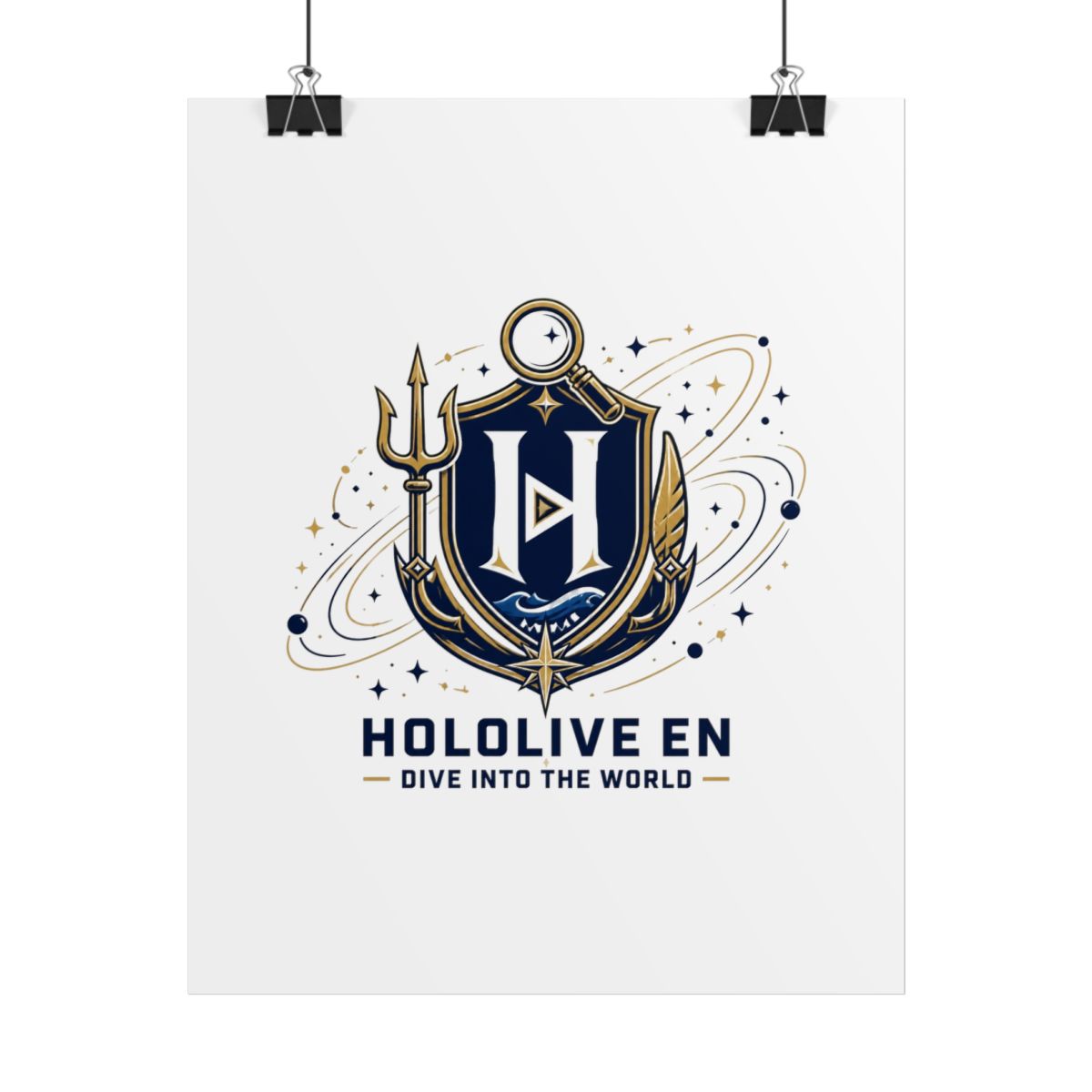 Hololive EN "Hololive EN - Dive into the World" Poster