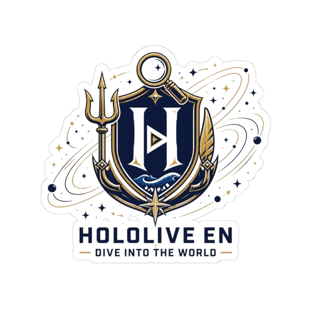 Hololive EN "Hololive EN - Dive into the World" Sticker