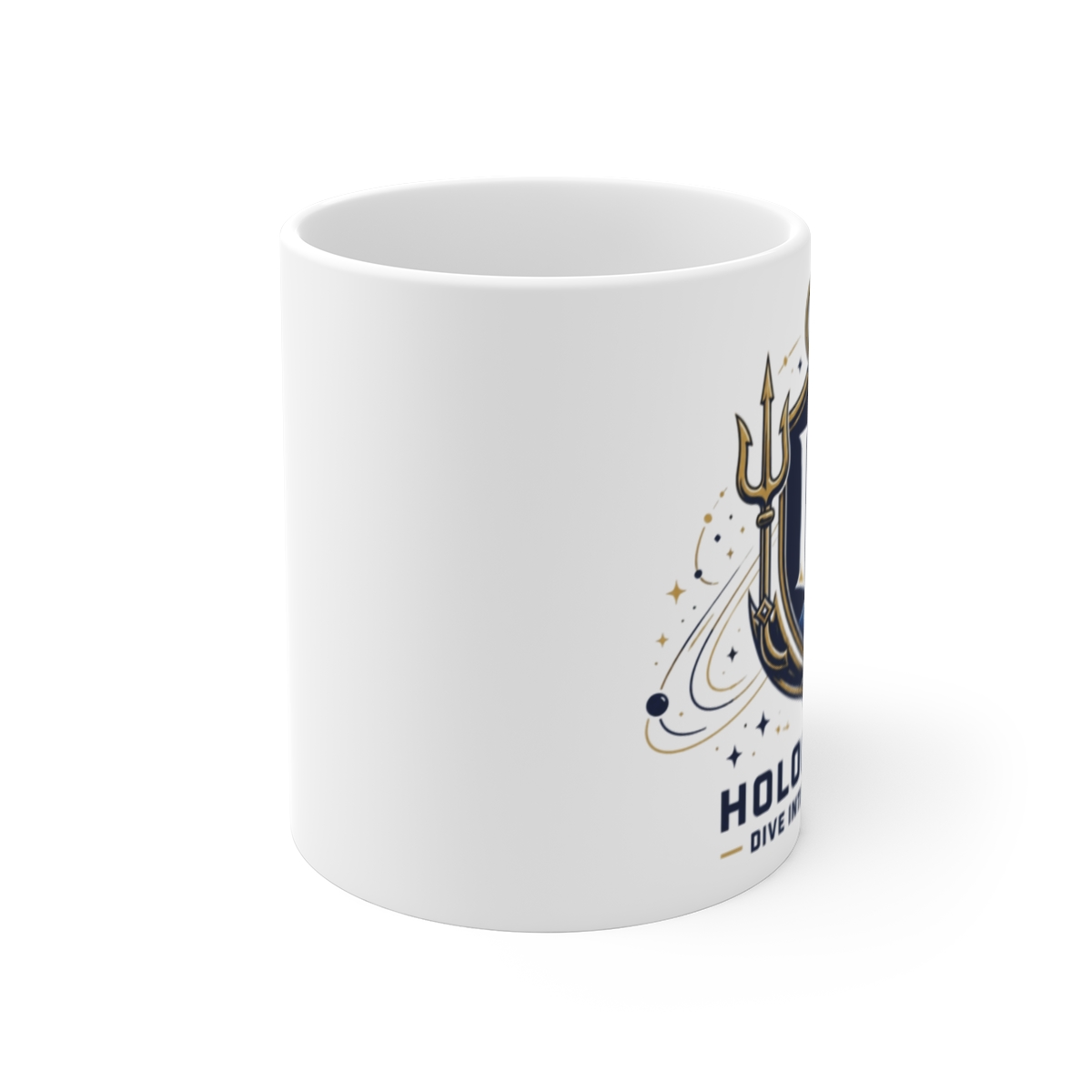 Hololive EN "Hololive EN - Dive into the World" White Mug - alternate angle 1, merchandise