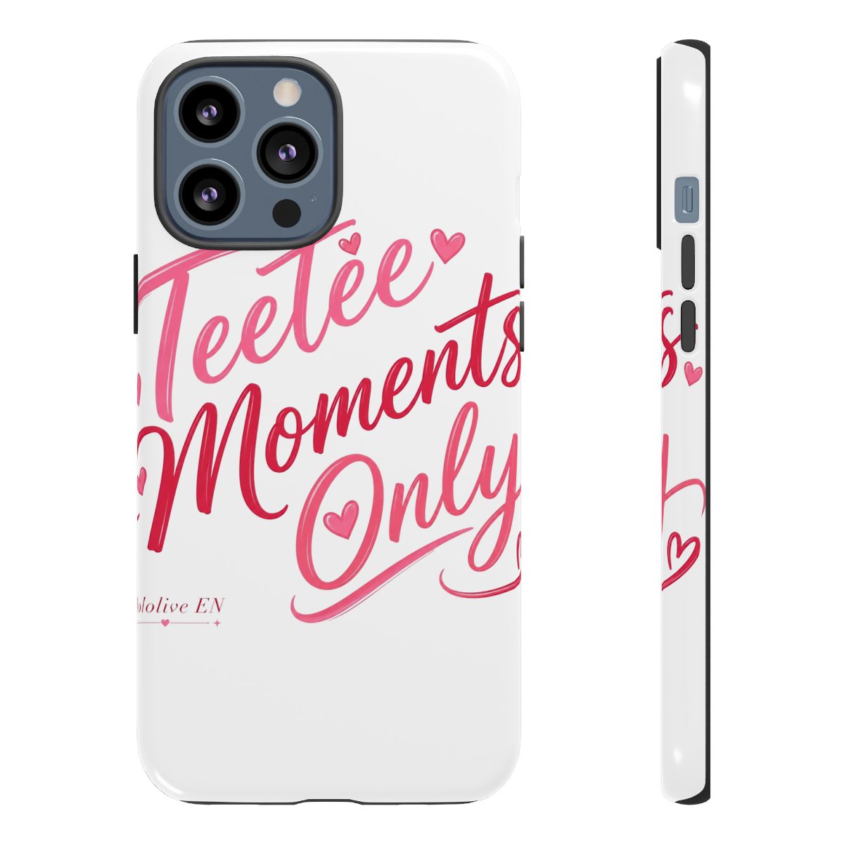 Hololive EN "Teetee Moments Only" Phone Case - alternate angle 3, merchandise