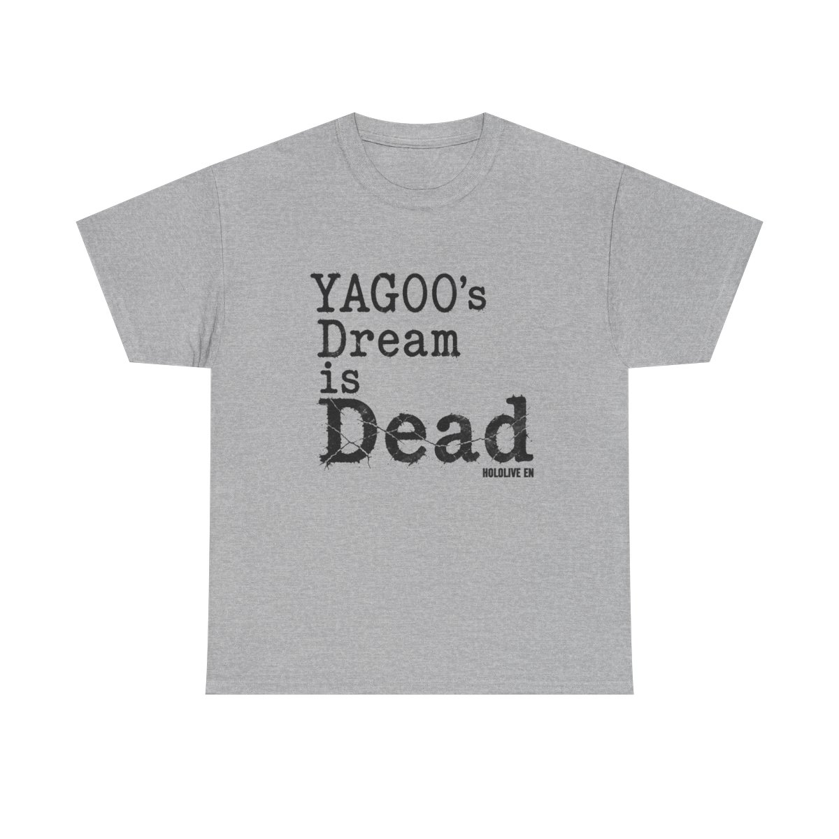 Hololive EN "YAGOO" Unisex Tee - alternate angle 3, merchandise