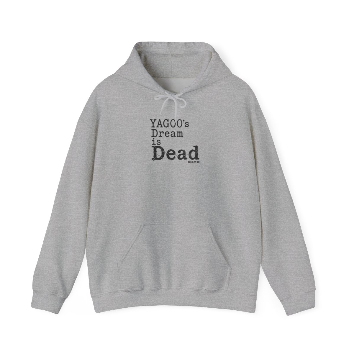 Hololive EN "YAGOO" Hoodie - alternate angle 2, merchandise