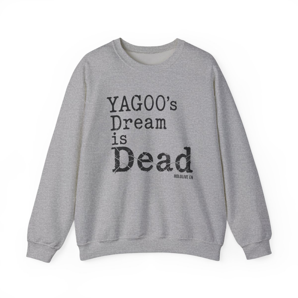 Hololive EN "YAGOO" Crewneck - alternate angle 3, merchandise