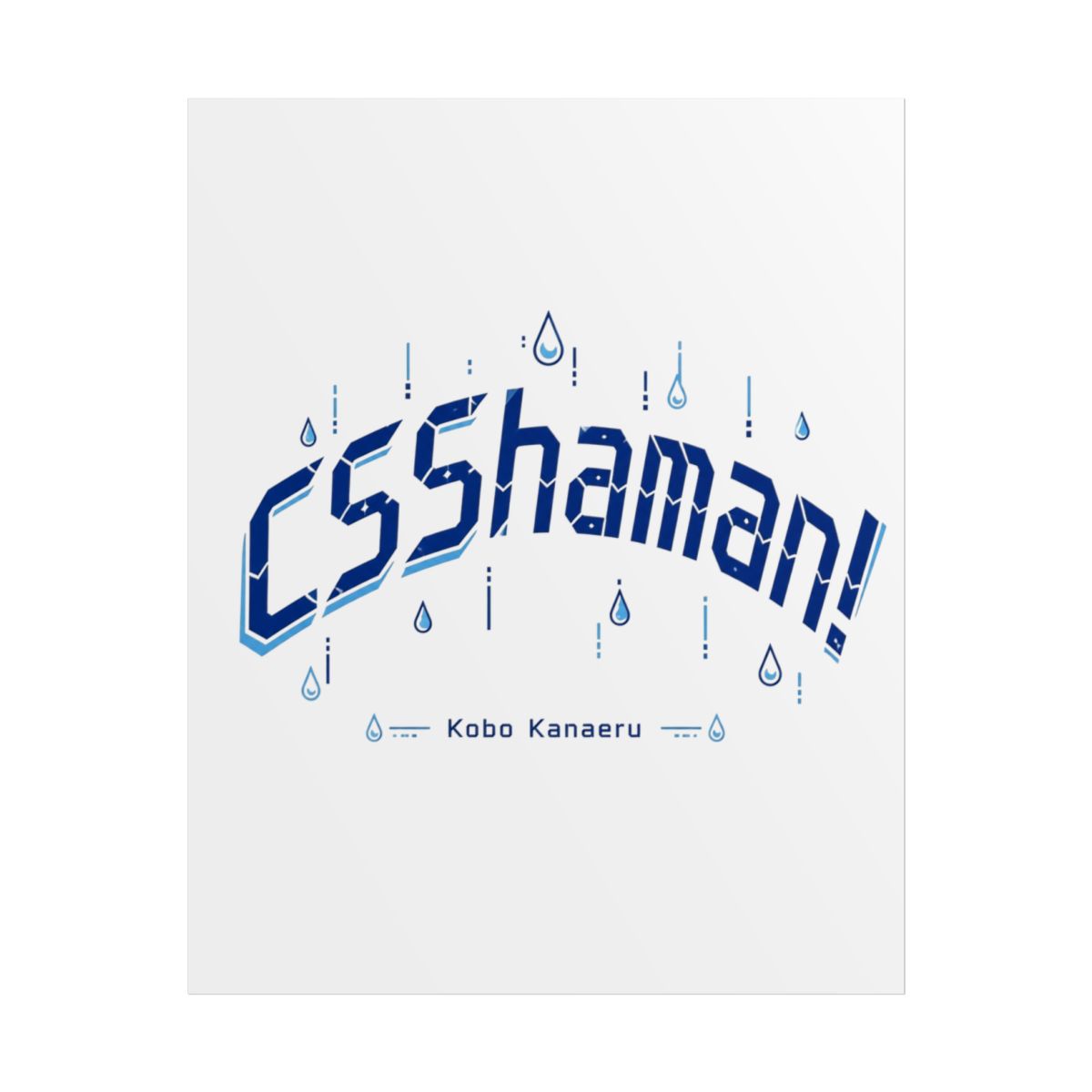 Kobo Kanaeru "CSShaman!" Poster - Official Accessories merchandise