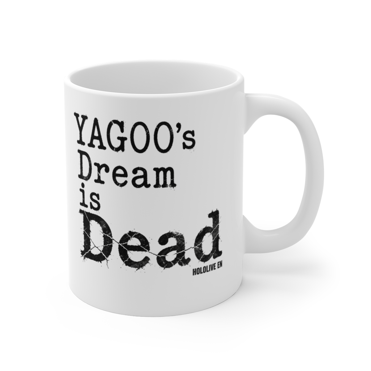 Hololive EN "YAGOO" White Mug