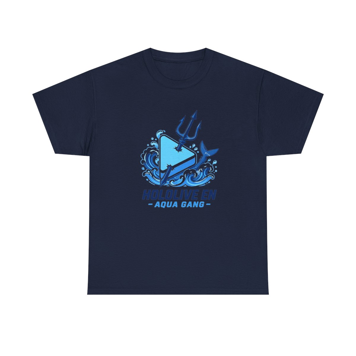 Hololive EN "Hololive EN - Aqua Gang" Unisex Tee - alternate angle 3, merchandise