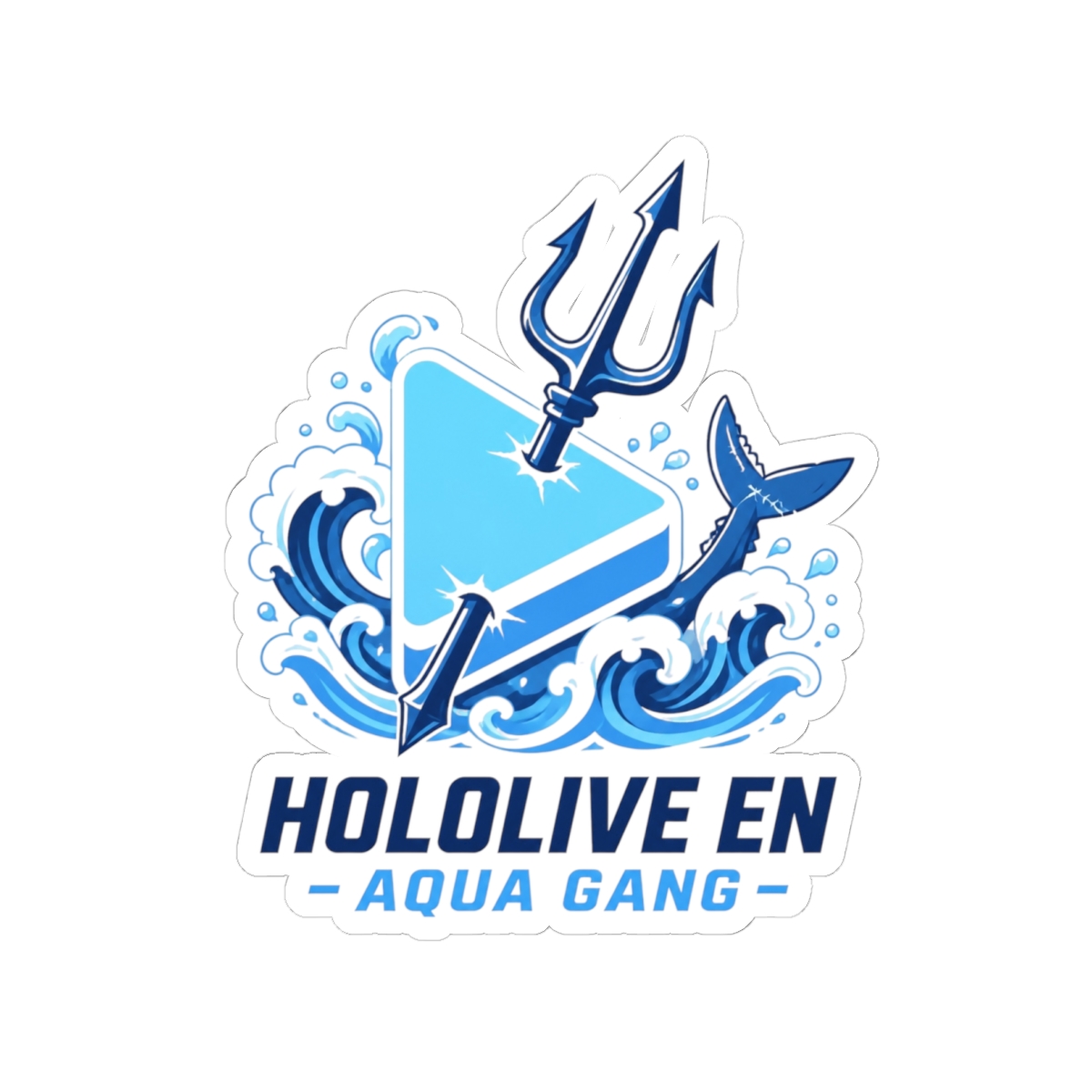 Hololive EN "Hololive EN - Aqua Gang" Sticker
