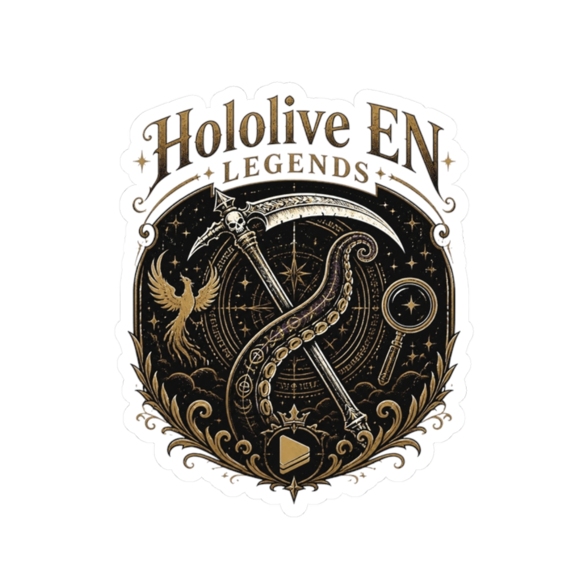 Hololive EN "Hololive EN Legends" Sticker - Official Stickers merchandise