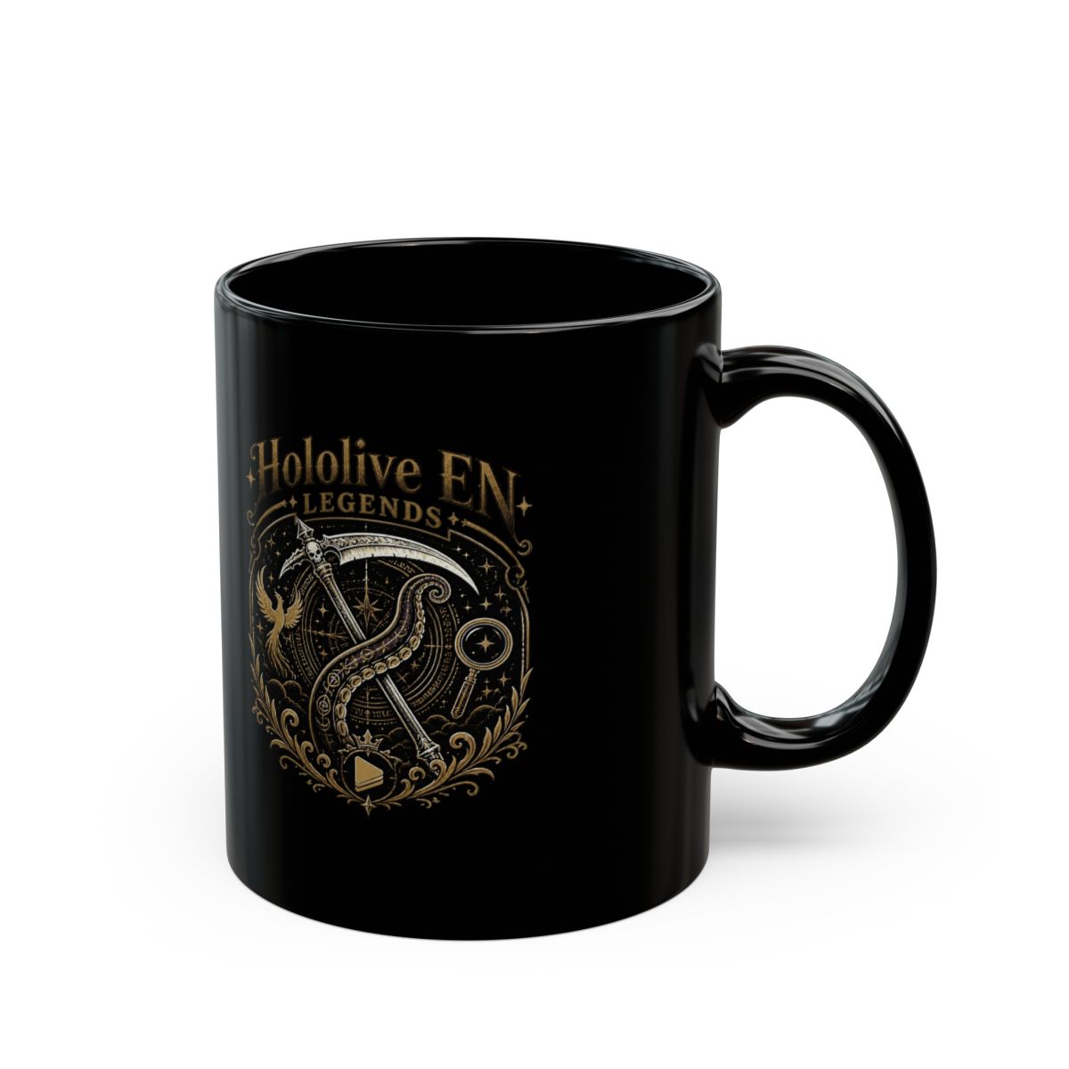 Hololive EN "Hololive EN Legends" Black Mug