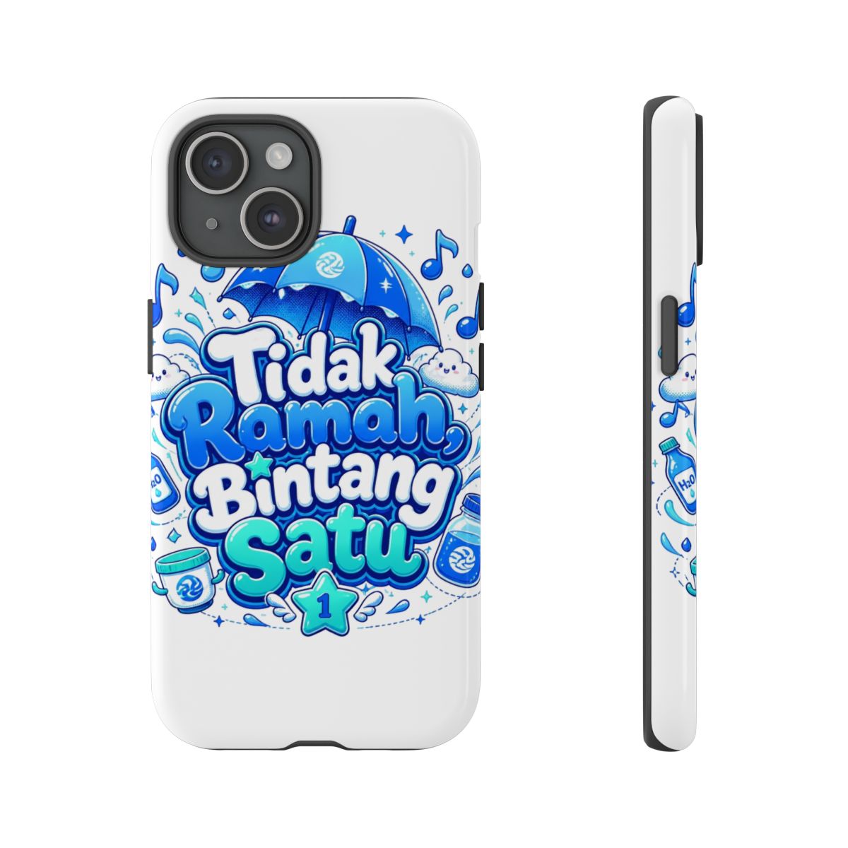 Kobo Kanaeru "Tidak Ramah, Bintang Satu" Phone Case - alternate angle 1, merchandise