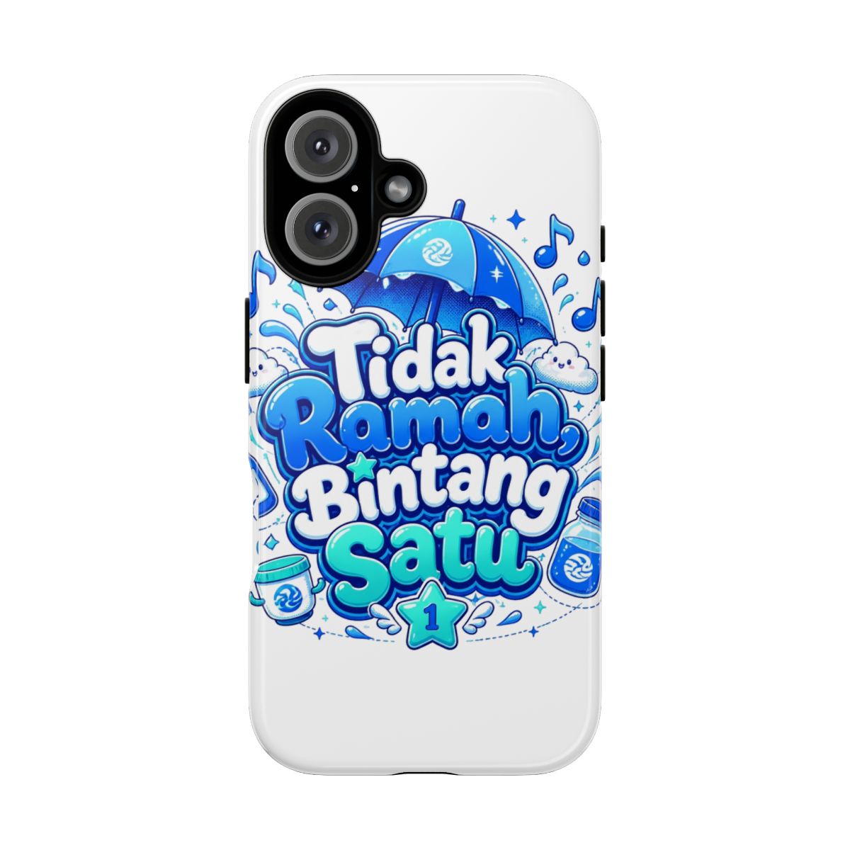 Kobo Kanaeru "Tidak Ramah, Bintang Satu" Phone Case - alternate angle 5, merchandise