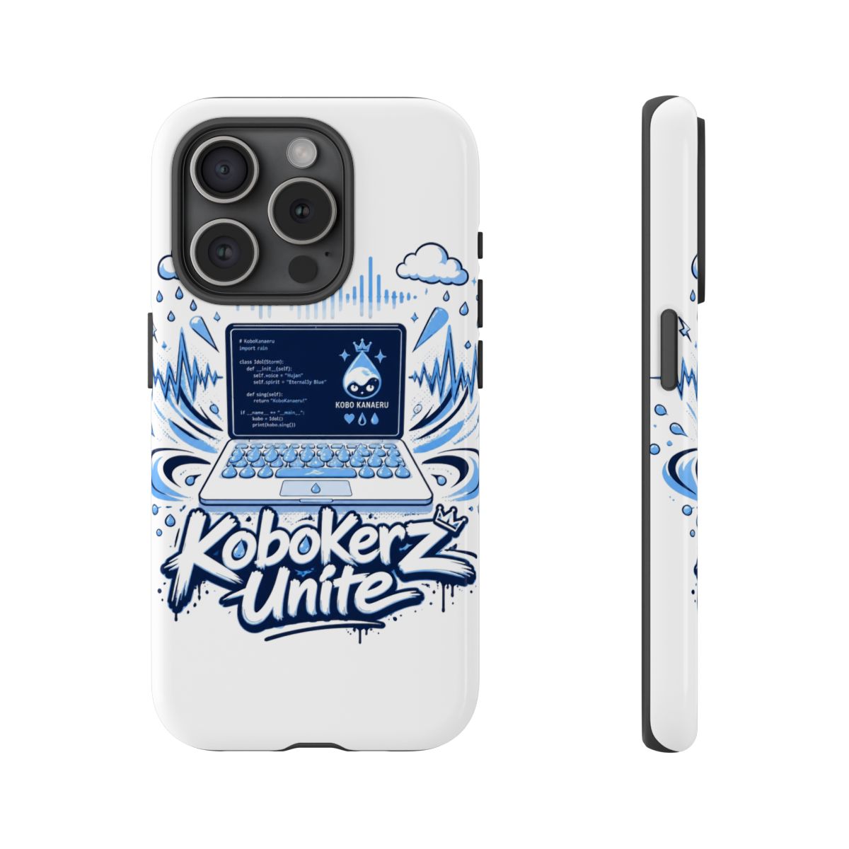 Kobo Kanaeru "Kobokerz Unite" Phone Case - alternate angle 4, merchandise