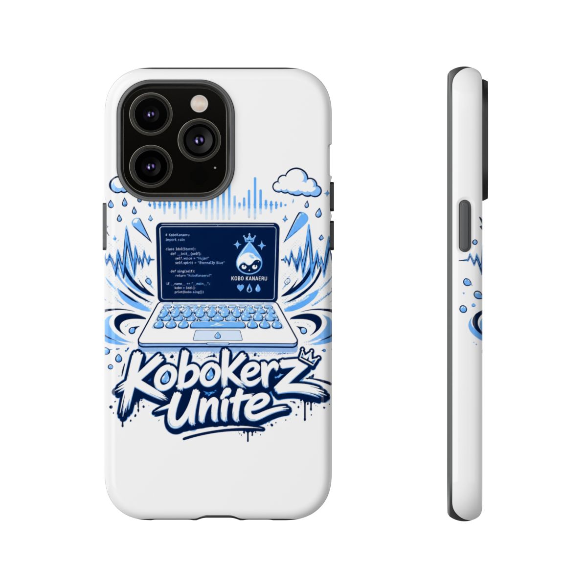 Kobo Kanaeru "Kobokerz Unite" Phone Case - alternate angle 2, merchandise