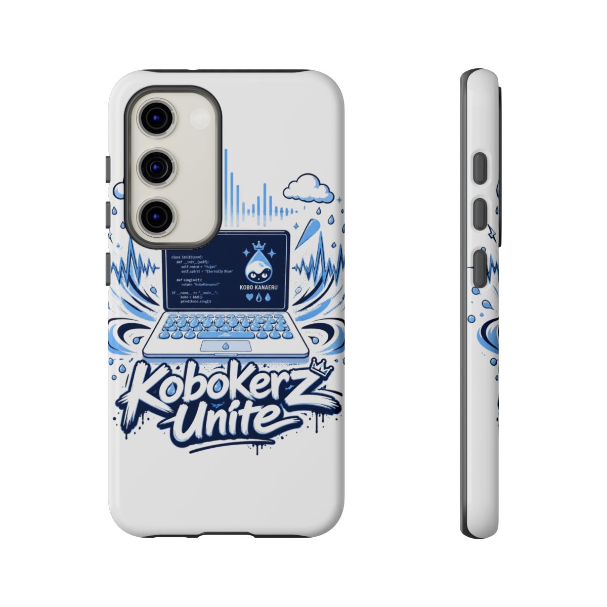 Kobo Kanaeru "Kobokerz Unite" Phone Case - alternate angle 3, merchandise