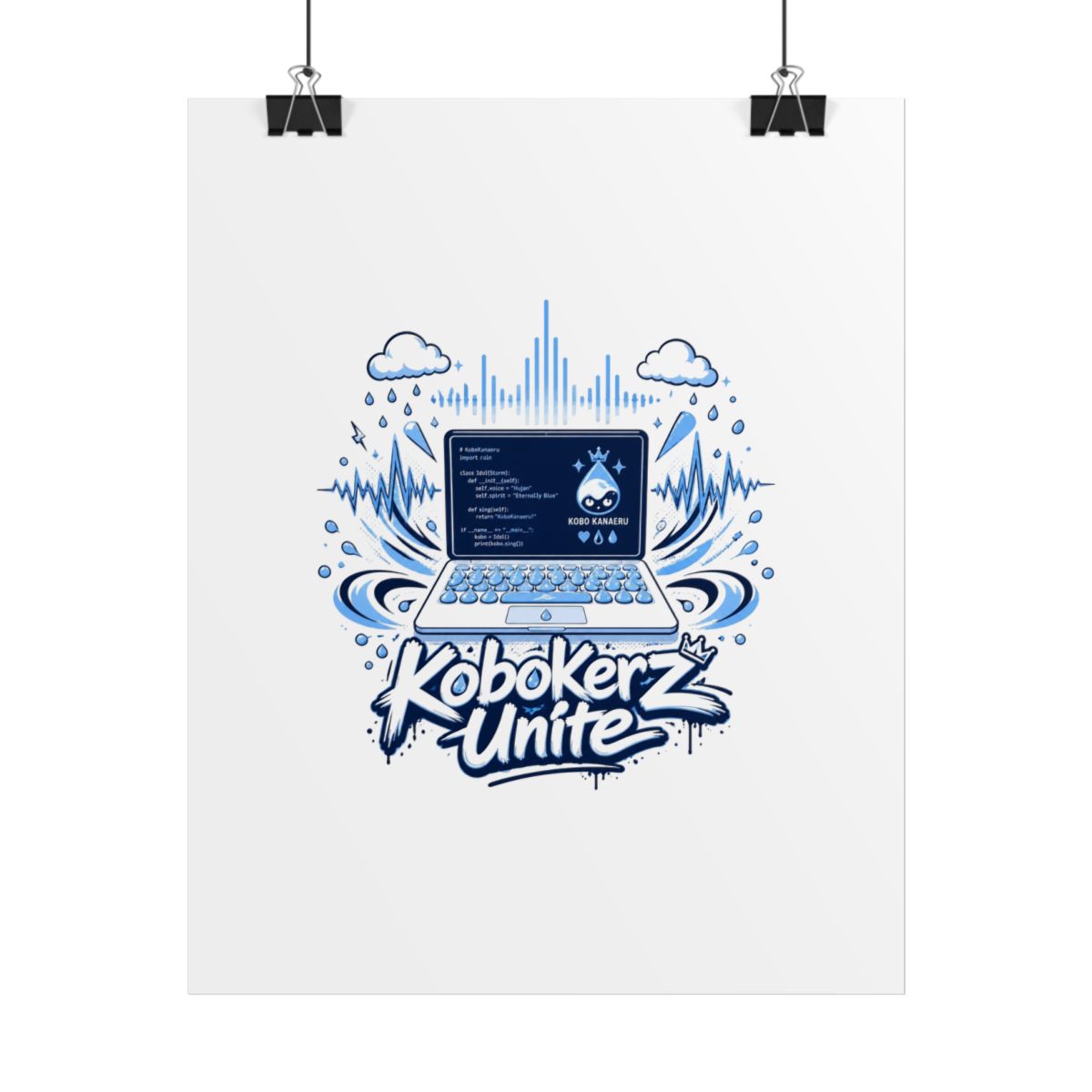 Kobo Kanaeru "Kobokerz Unite" Poster