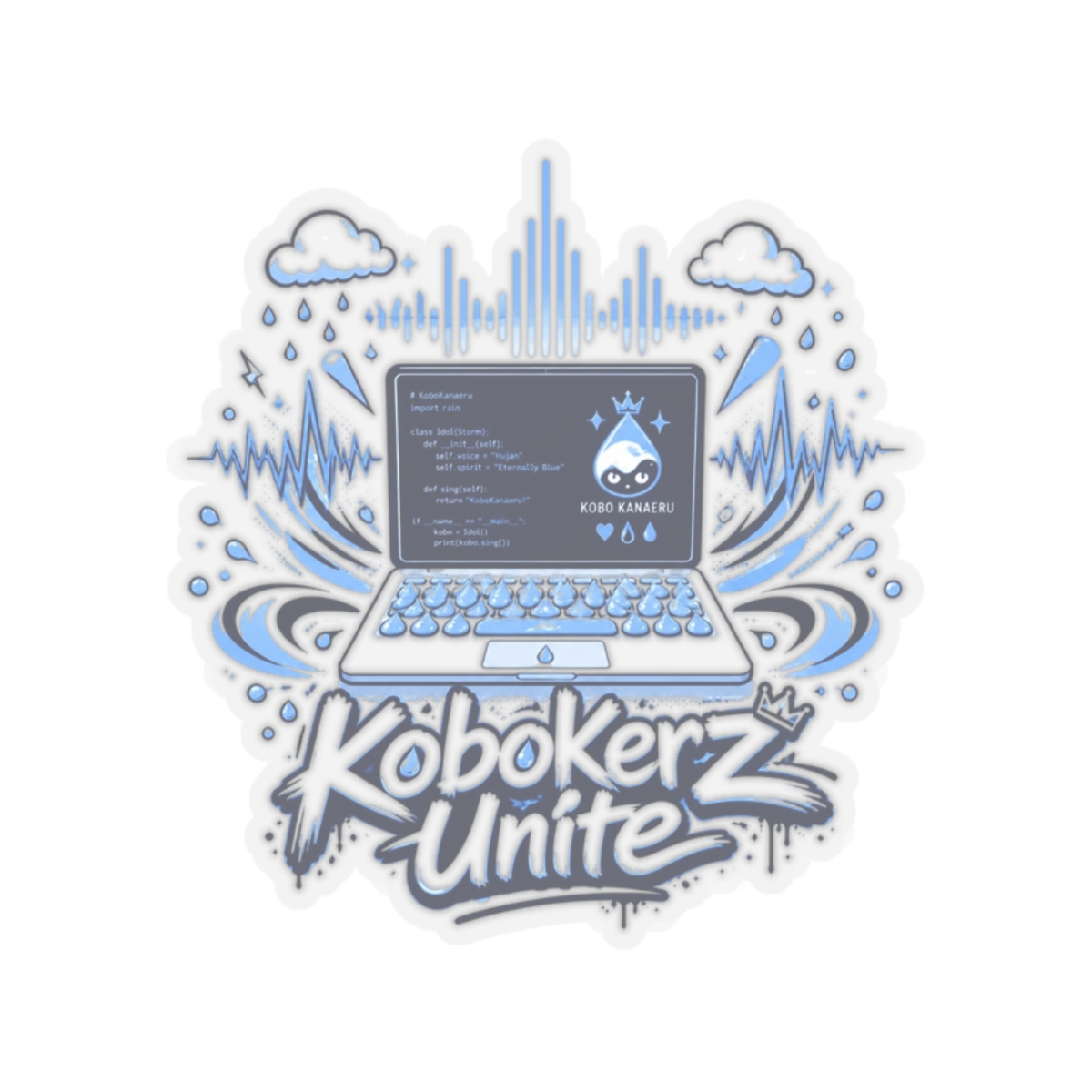 Kobo Kanaeru "Kobokerz Unite" Sticker