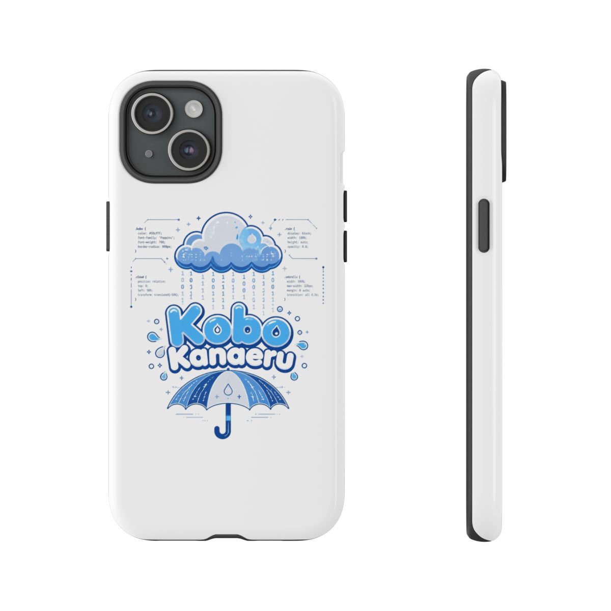Kobo Kanaeru "Kobo Kanaeru" Phone Case - alternate angle 2, merchandise