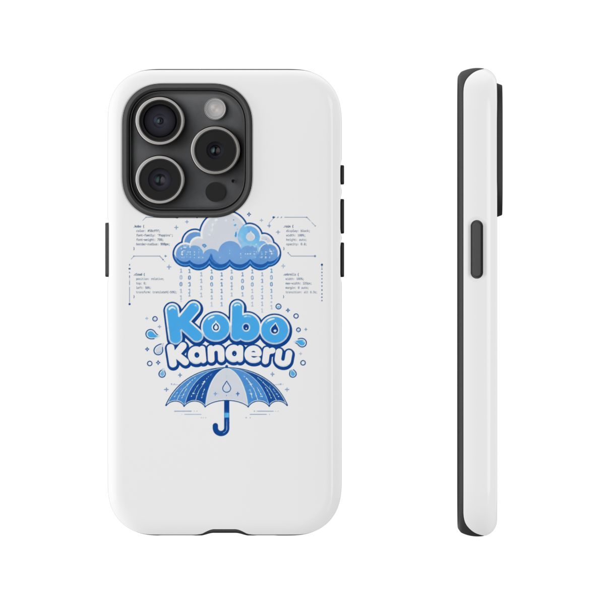 Kobo Kanaeru "Kobo Kanaeru" Phone Case - alternate angle 3, merchandise