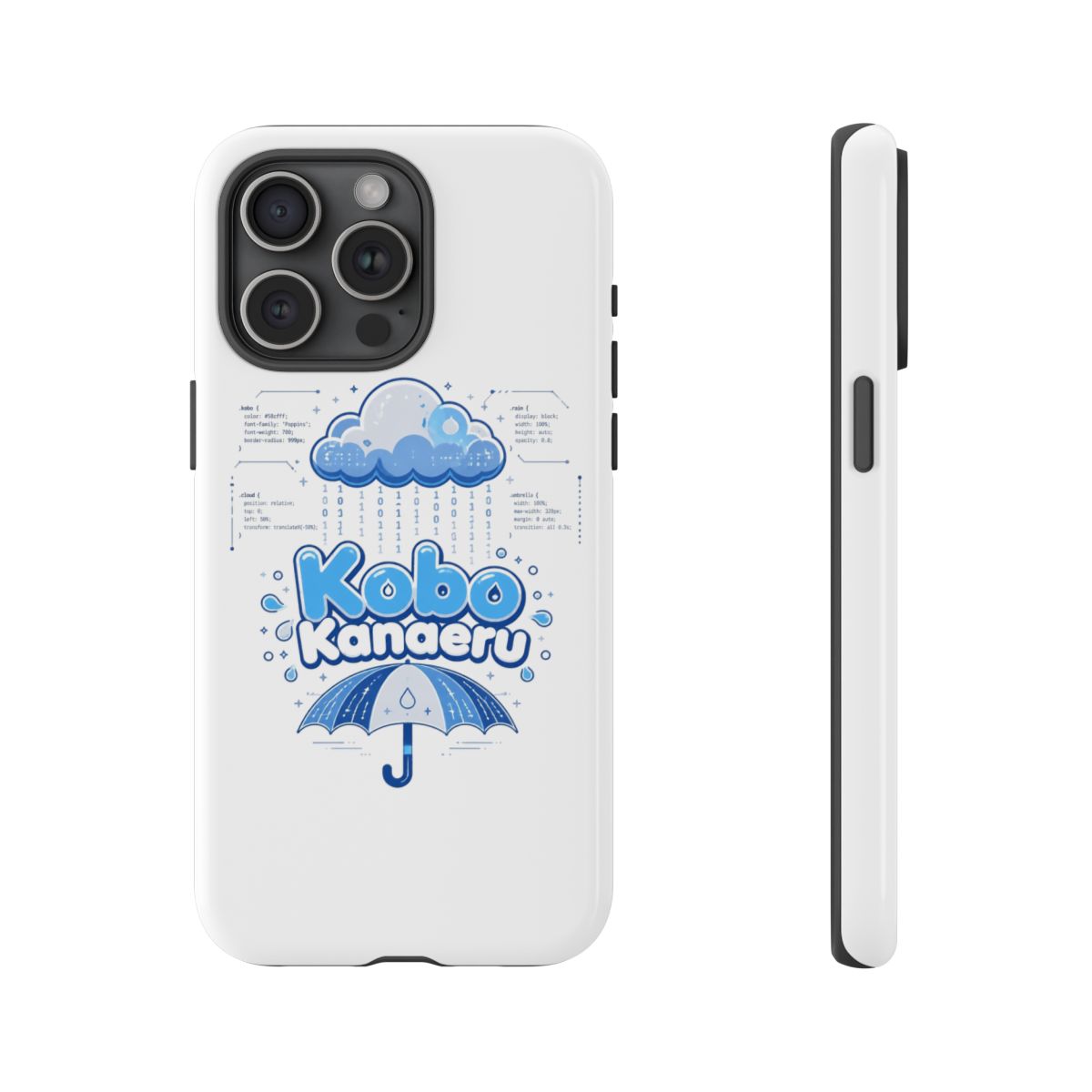 Kobo Kanaeru "Kobo Kanaeru" Phone Case - alternate angle 2, merchandise