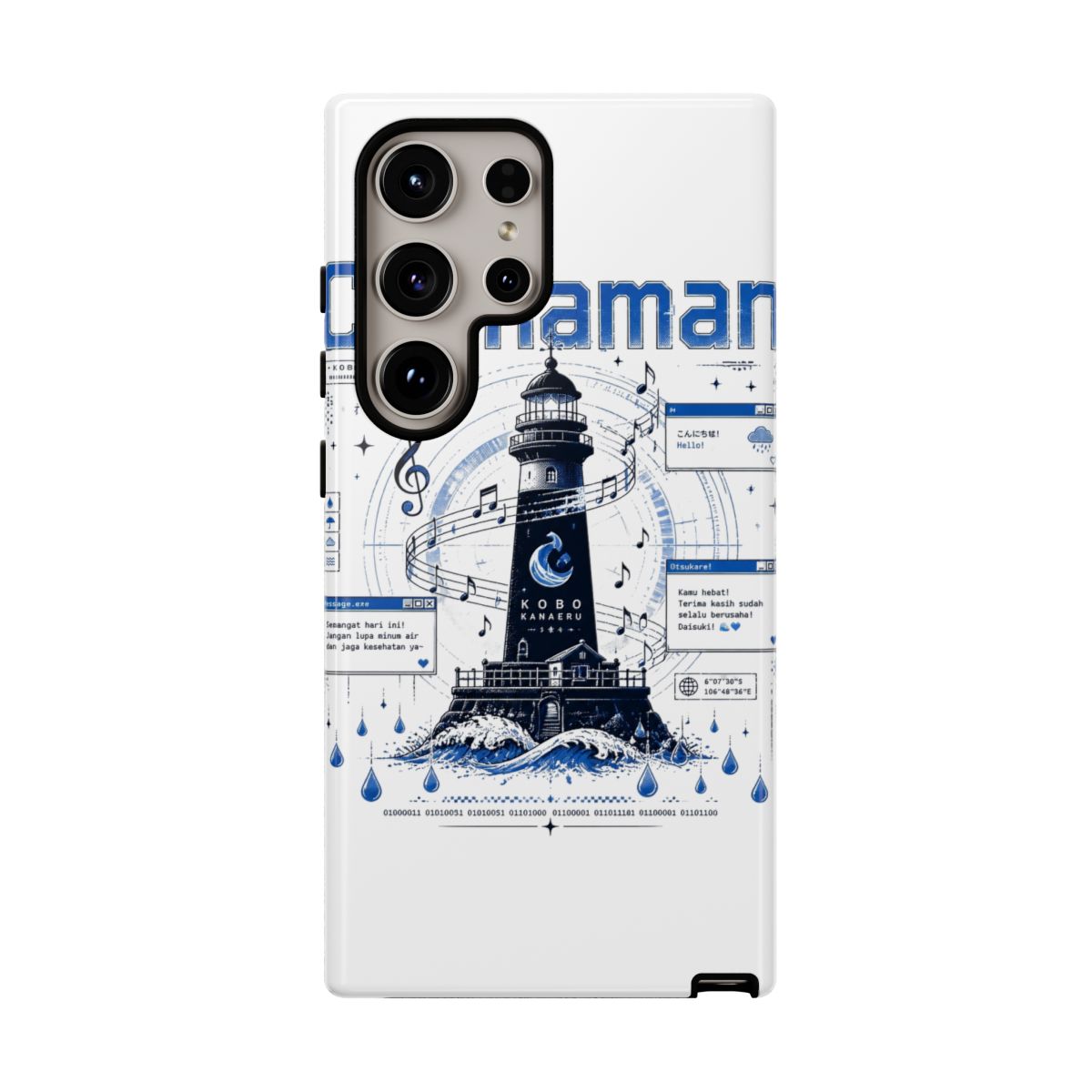 Kobo Kanaeru "CSShaman" Phone Case - alternate angle 5, merchandise