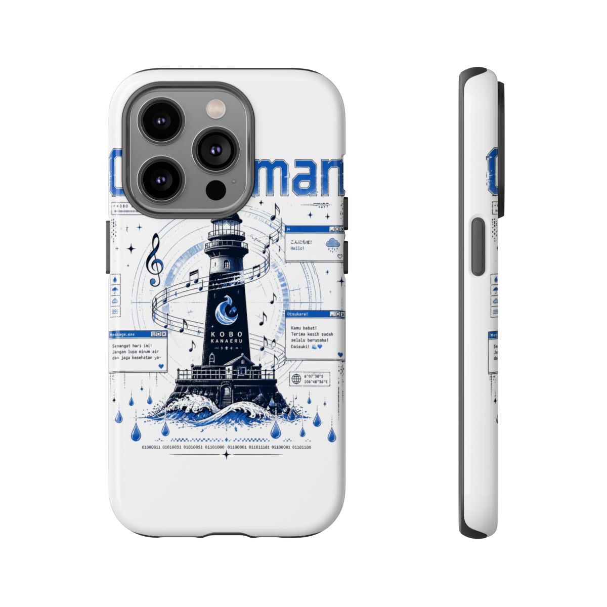 Kobo Kanaeru "CSShaman" Phone Case - alternate angle 4, merchandise