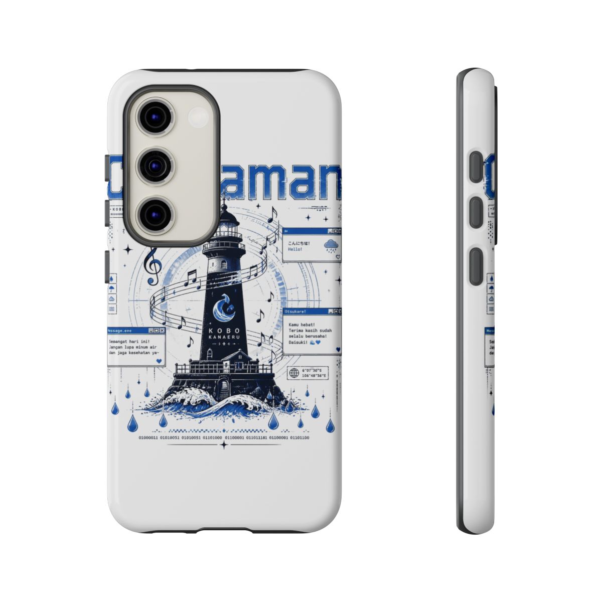 Kobo Kanaeru "CSShaman" Phone Case - alternate angle 5, merchandise