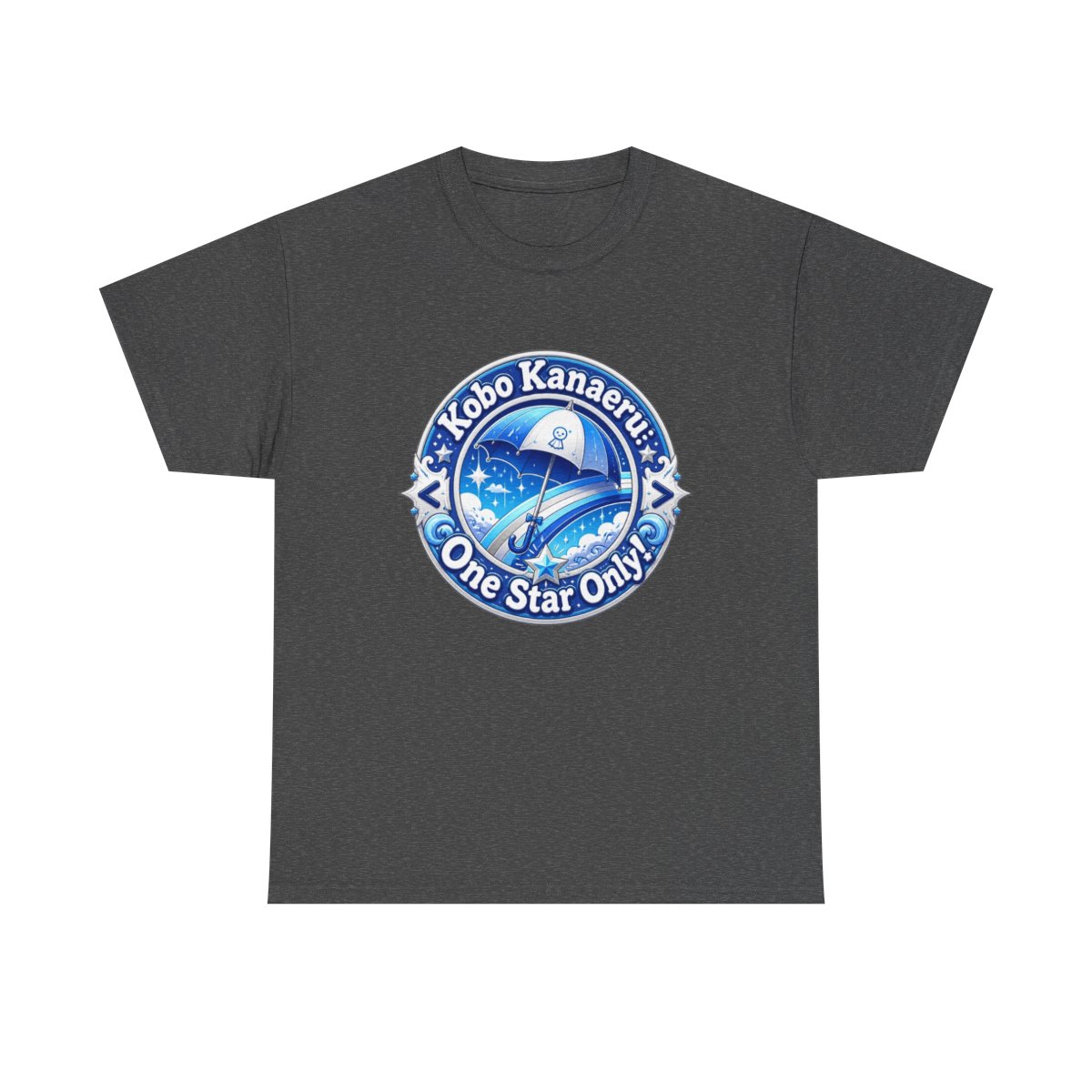 Kobo Kanaeru "Kobo Kanaeru: One Star Only!" Unisex Tee - alternate angle 3, merchandise