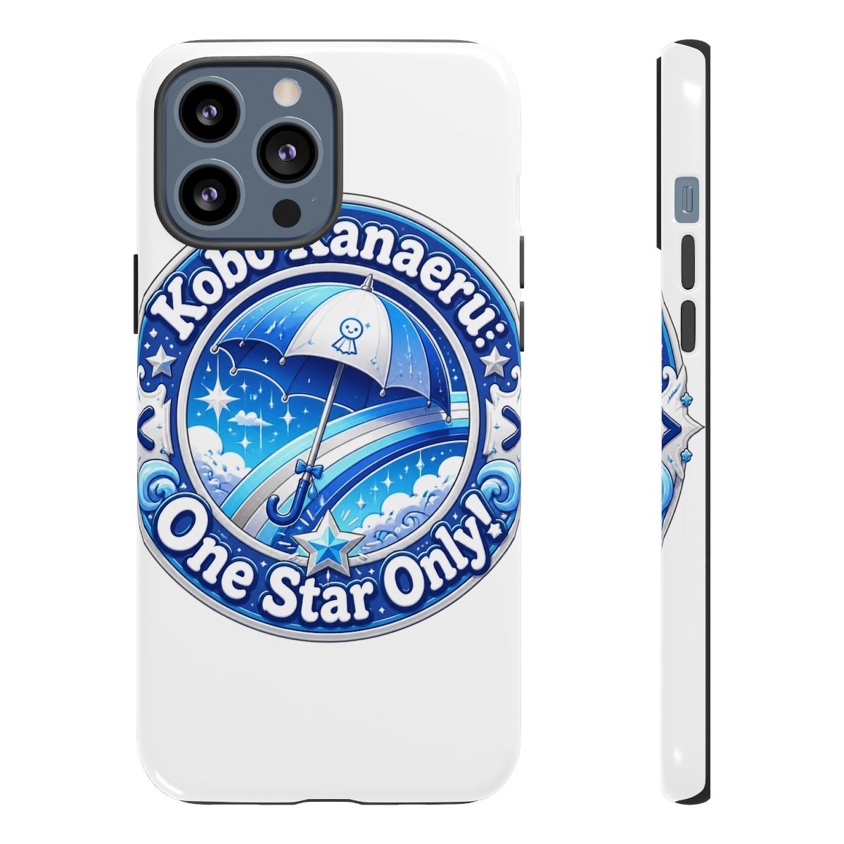 Kobo Kanaeru "Kobo Kanaeru: One Star Only!" Phone Case - alternate angle 2, merchandise