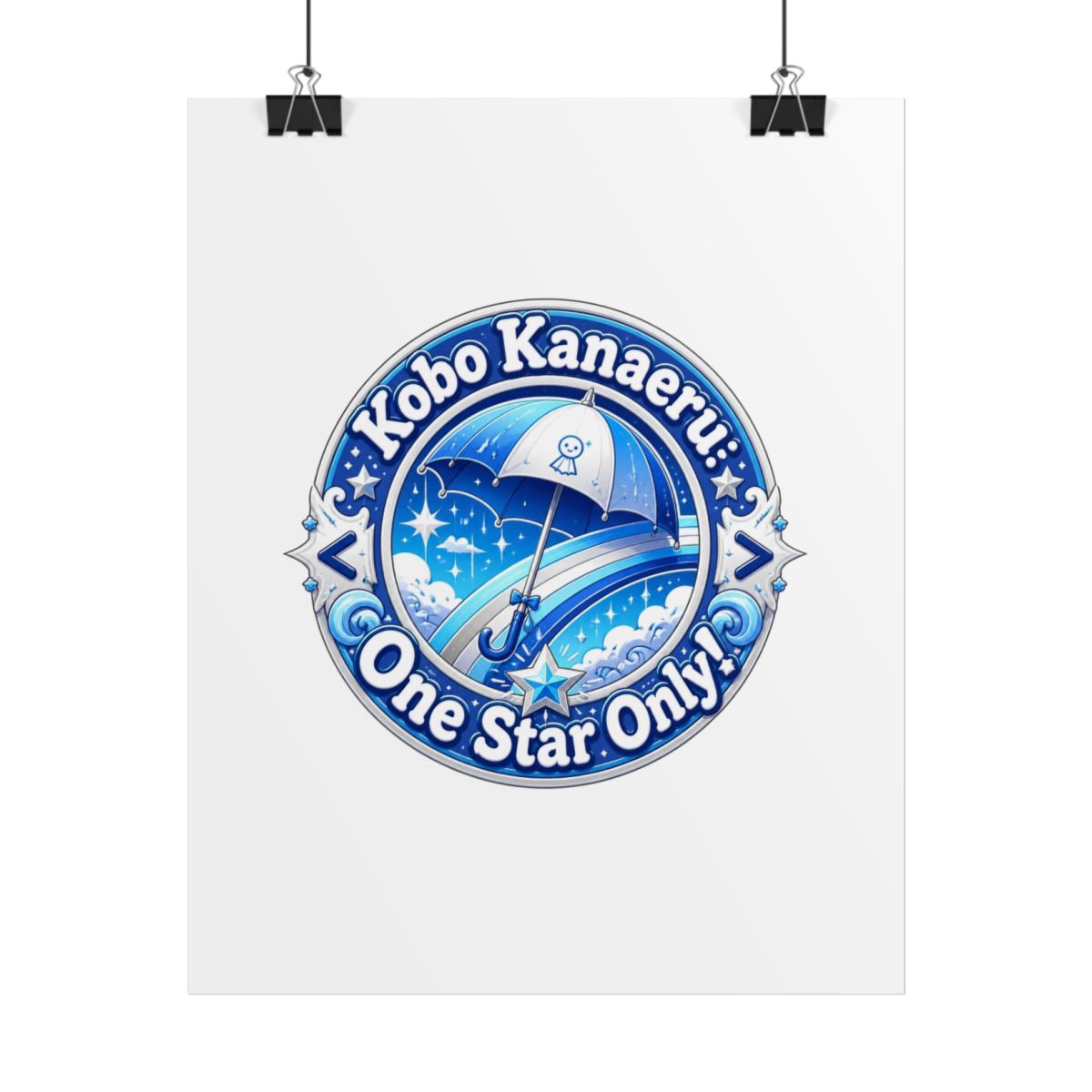 Kobo Kanaeru "Kobo Kanaeru: One Star Only!" Poster