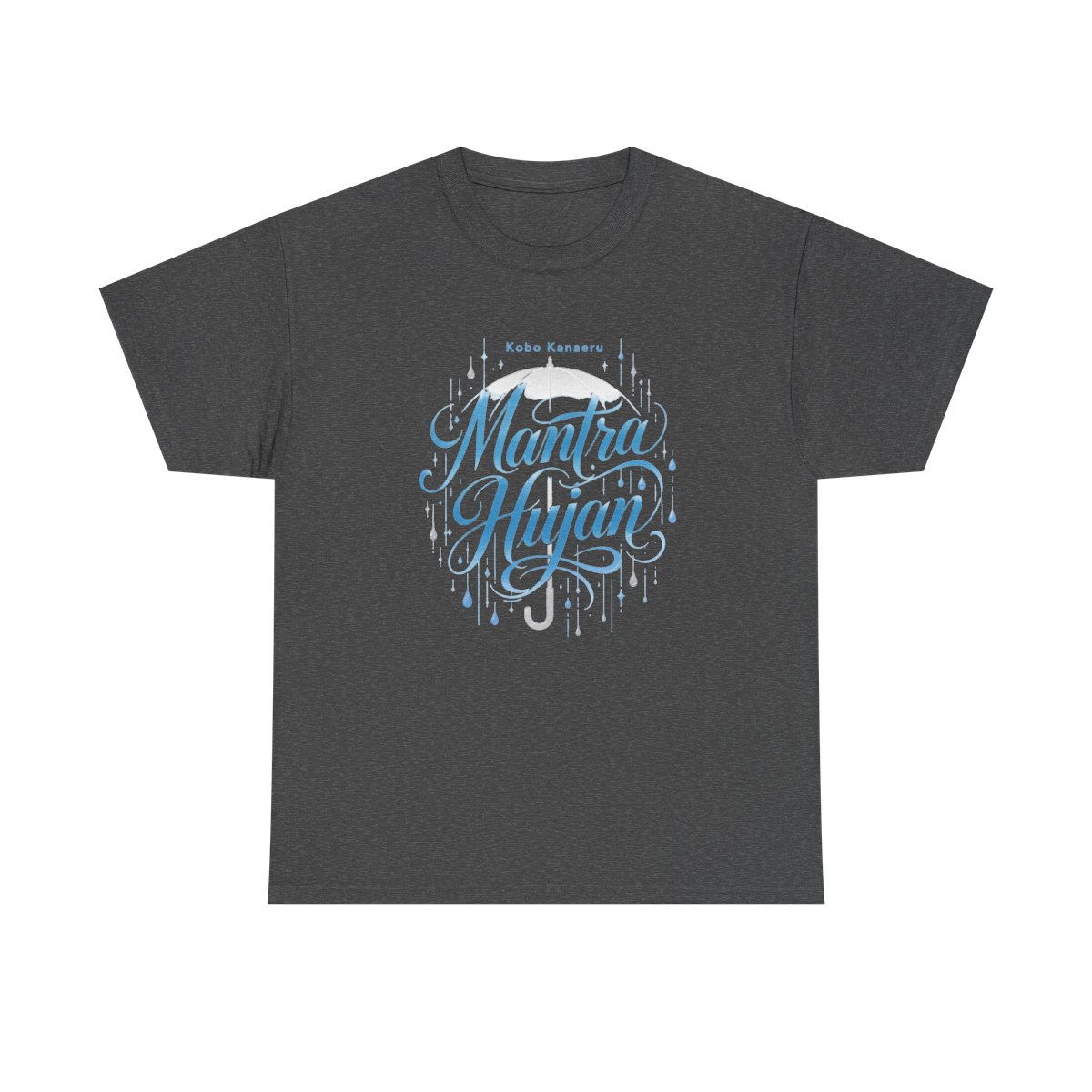 Kobo Kanaeru "Mantra Hujan" Unisex Tee - alternate angle 3, merchandise