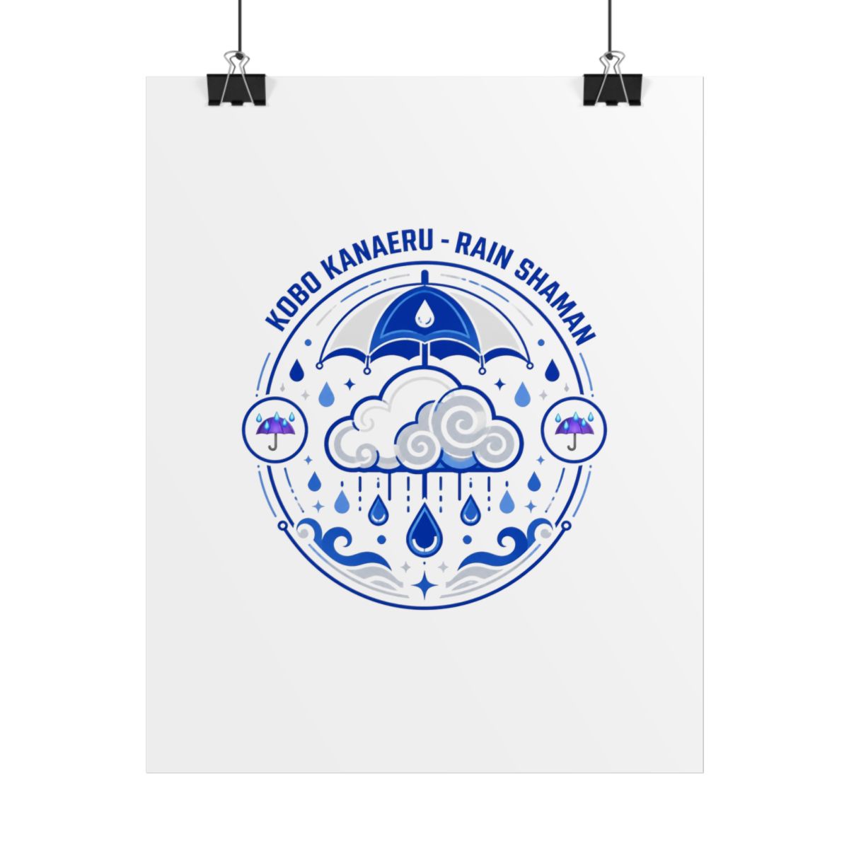 Kobo Kanaeru "Kobo Kanaeru - Rain Shaman" Poster