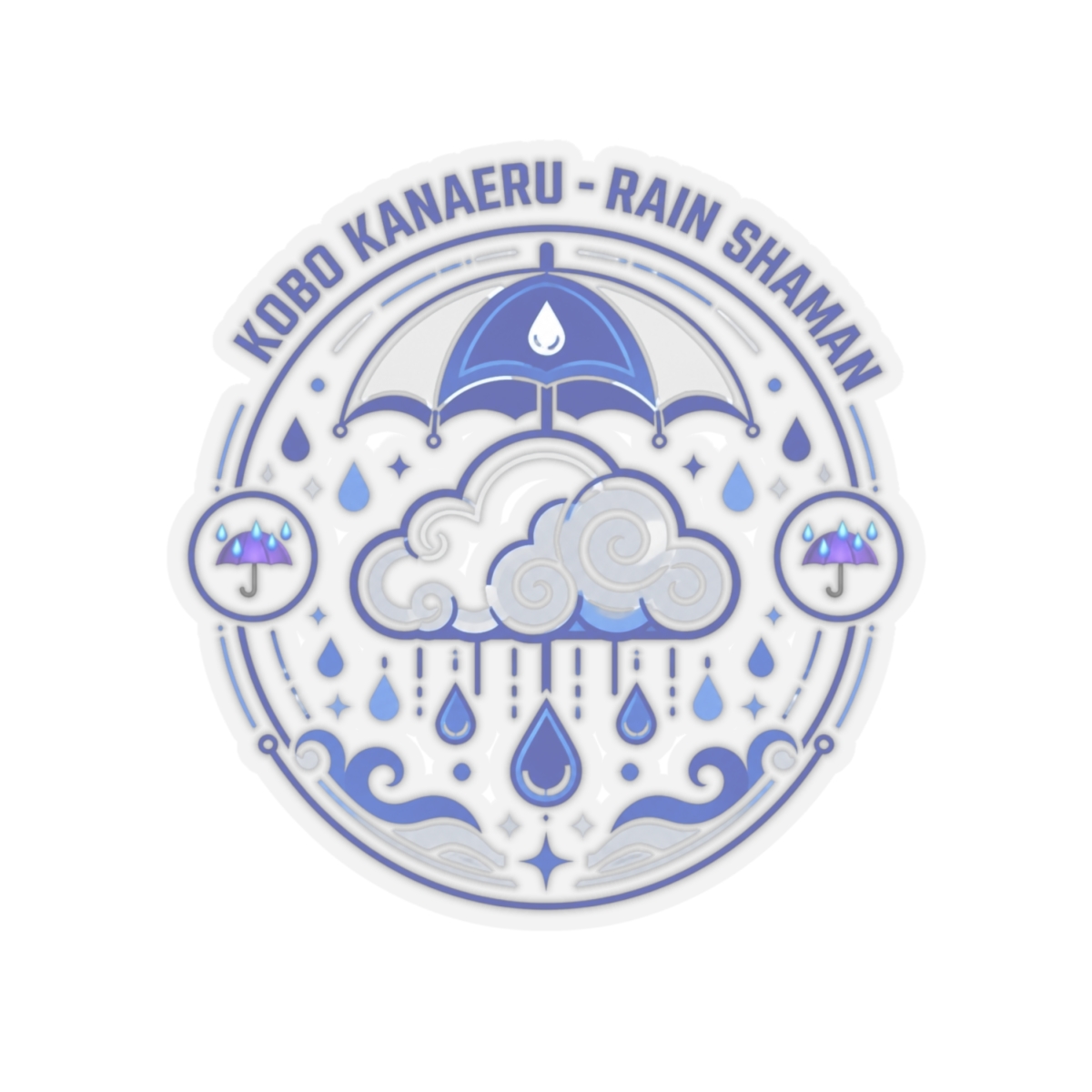 Kobo Kanaeru "Kobo Kanaeru - Rain Shaman" Sticker - alternate angle 4, merchandise
