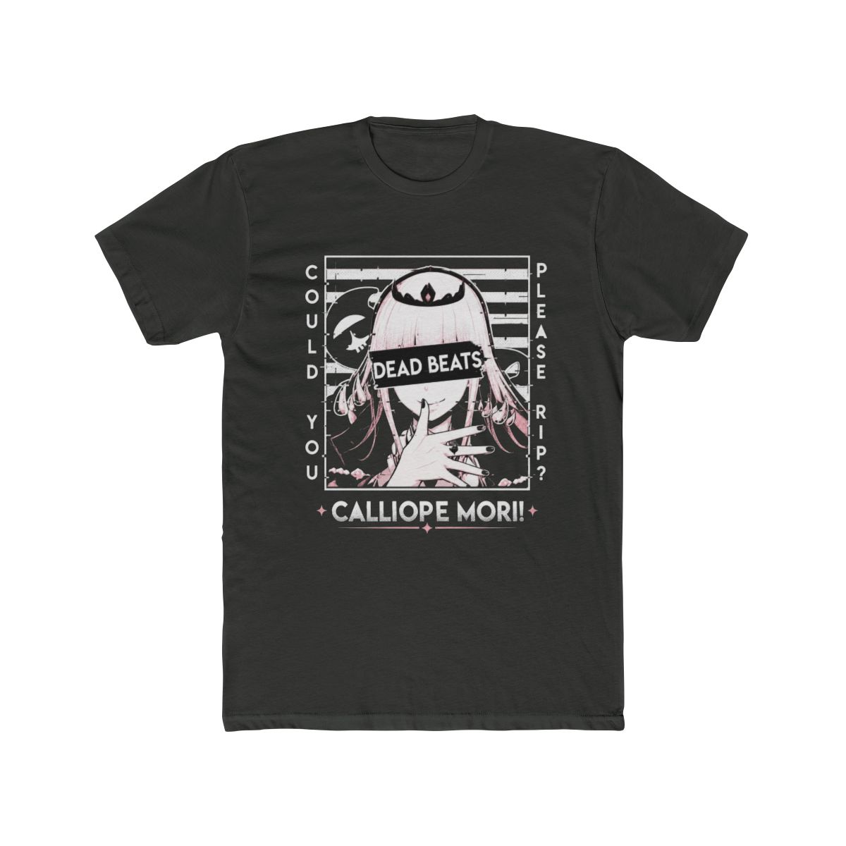 Calliope Mori Glitched T Shirt | Hololive EN - alternate angle 5, merchandise