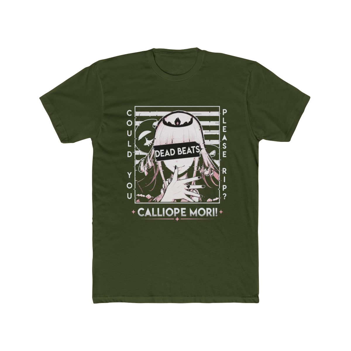 Calliope Mori Glitched T Shirt | Hololive EN - alternate angle 4, merchandise