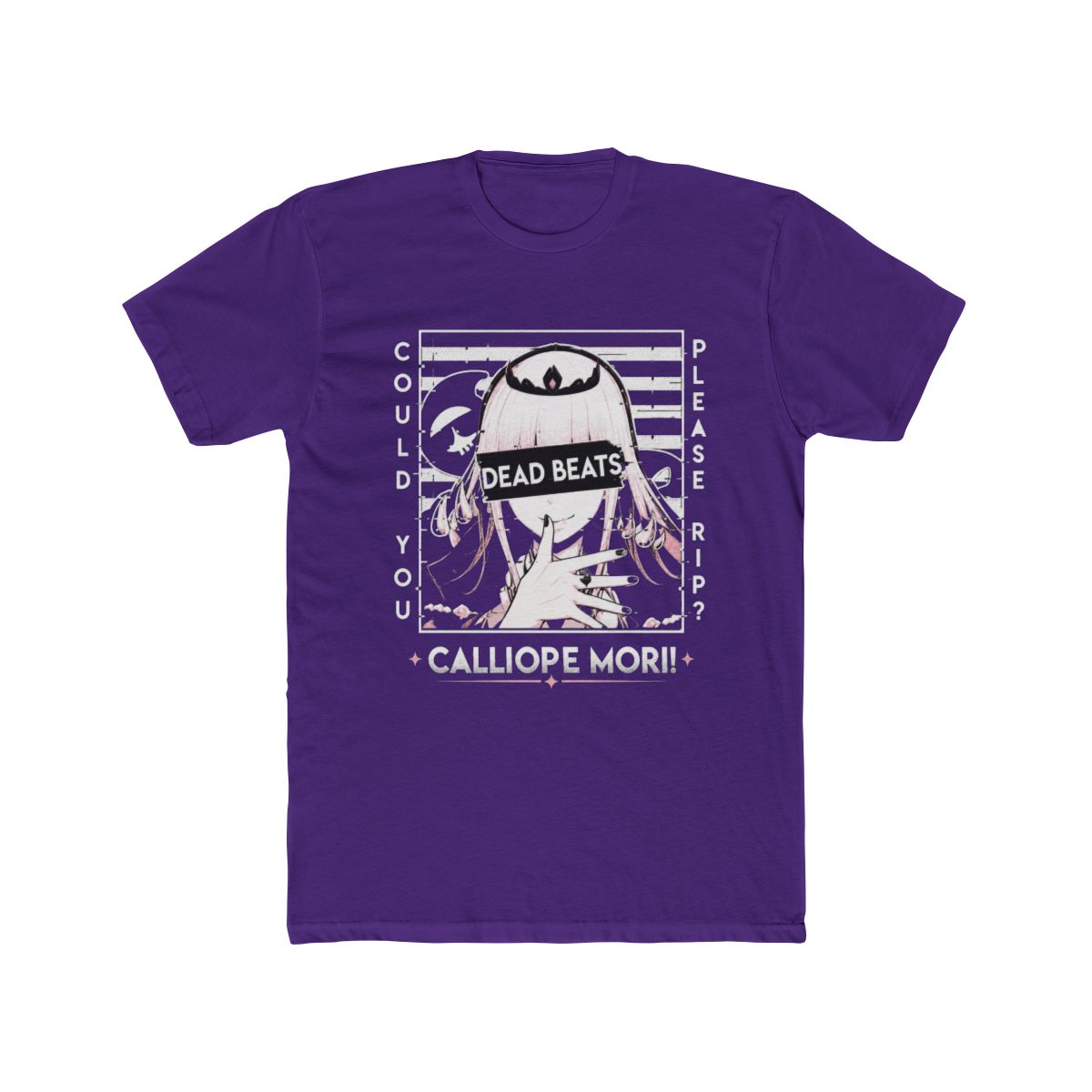 Calliope Mori Glitched T Shirt | Hololive EN - alternate angle 4, merchandise