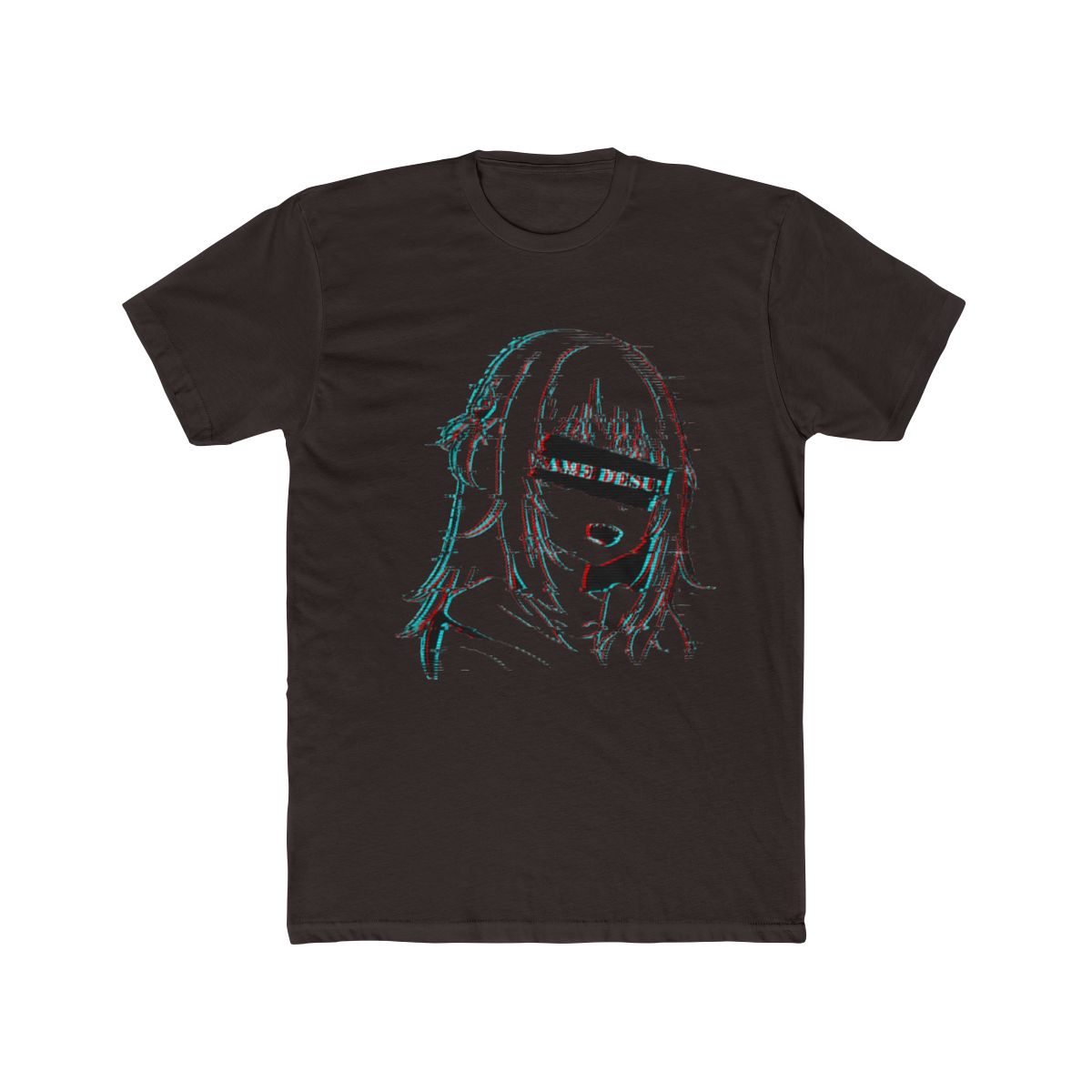 Gawr Gura Hololive En Glitched T Shirt - alternate angle 3, merchandise