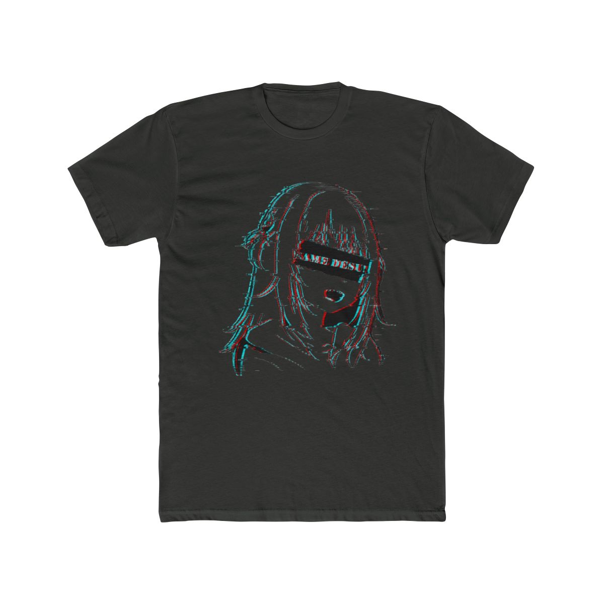 Gawr Gura Hololive En Glitched T Shirt - alternate angle 5, merchandise