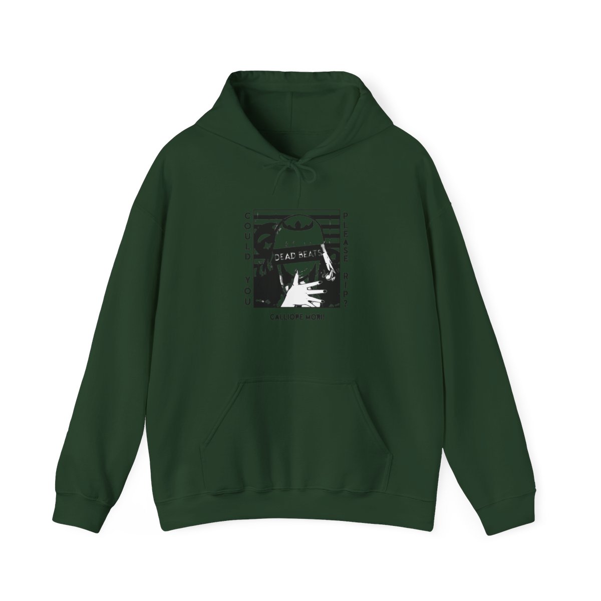 Calliope Mori Glitched Hoodie | Hololive EN - alternate angle 5, merchandise
