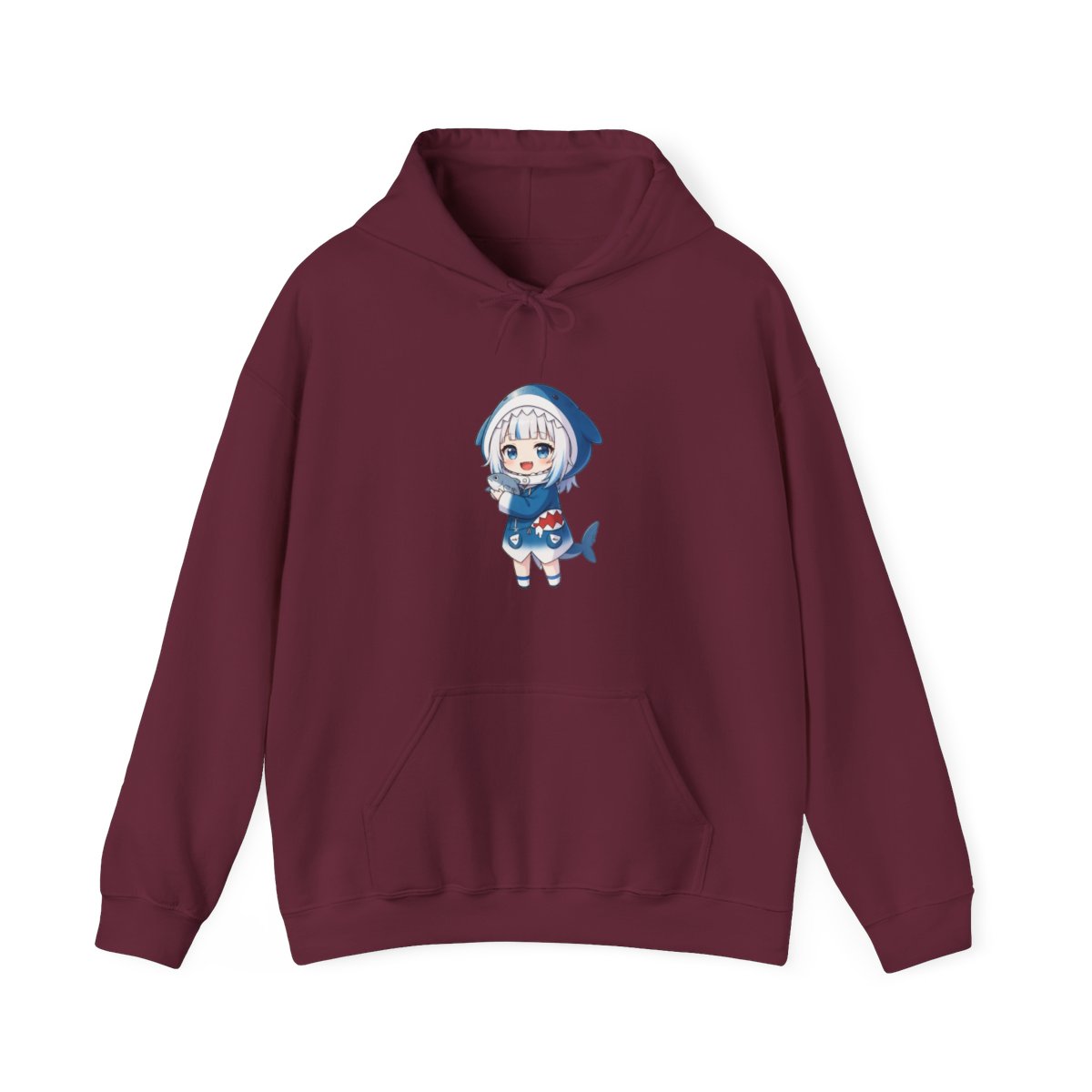 Chibi Gawr Gura - Hololive Hoodie | Hololive EN - alternate angle 4, merchandise
