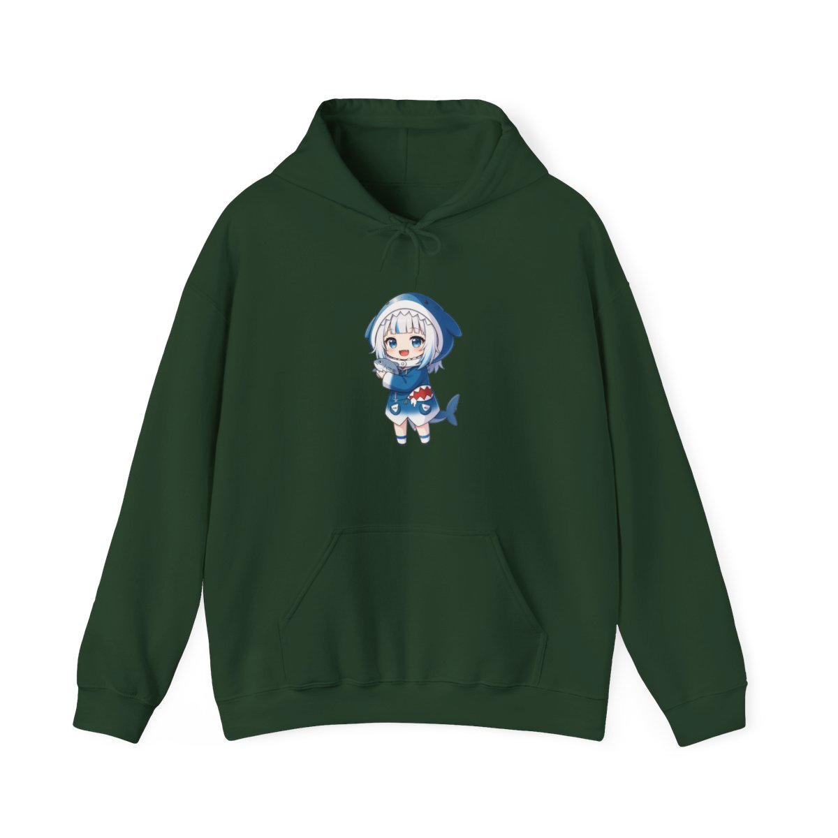 Chibi Gawr Gura - Hololive Hoodie | Hololive EN - alternate angle 5, merchandise