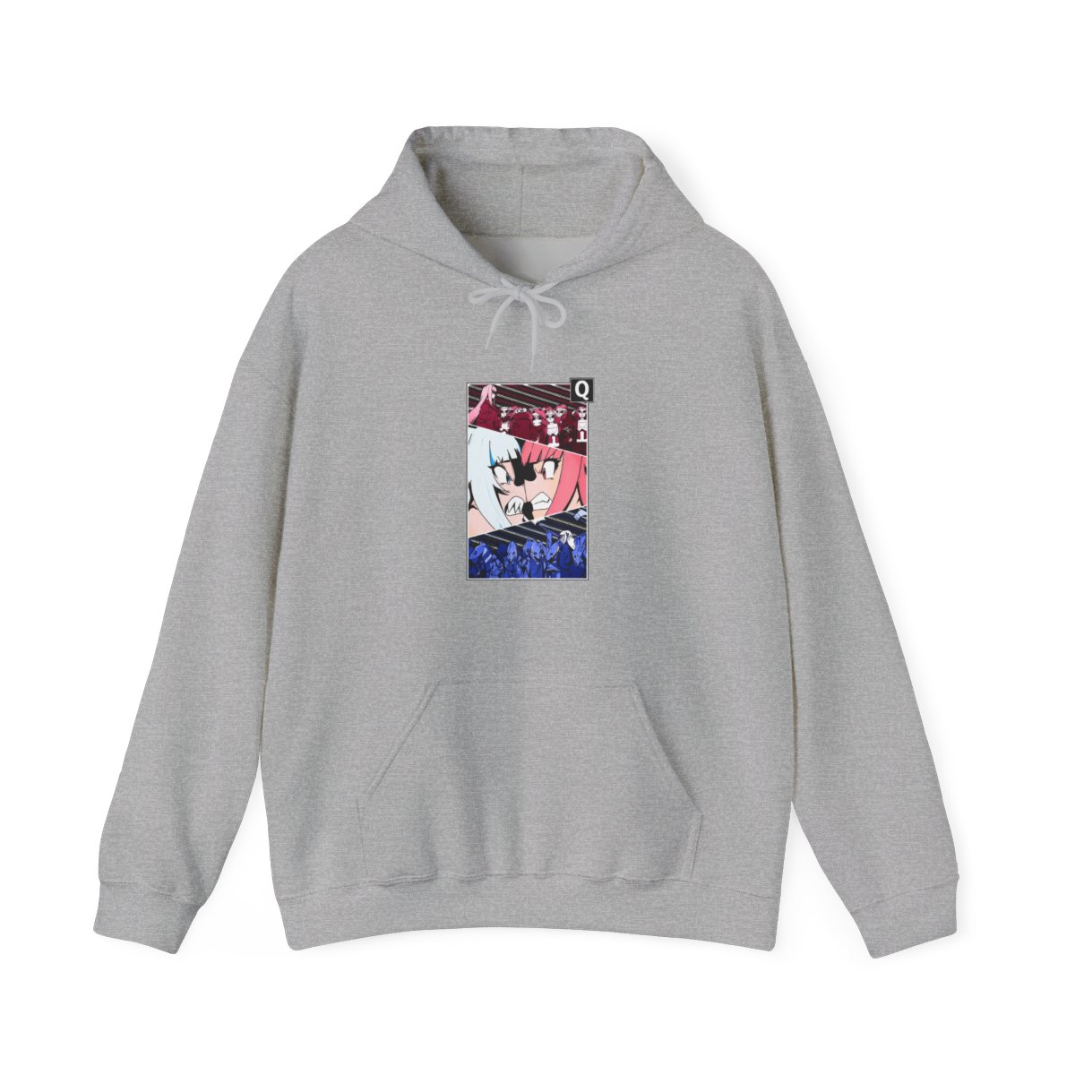 Q | Gawr Gura & Calliope Mori Hololive En Hoodie