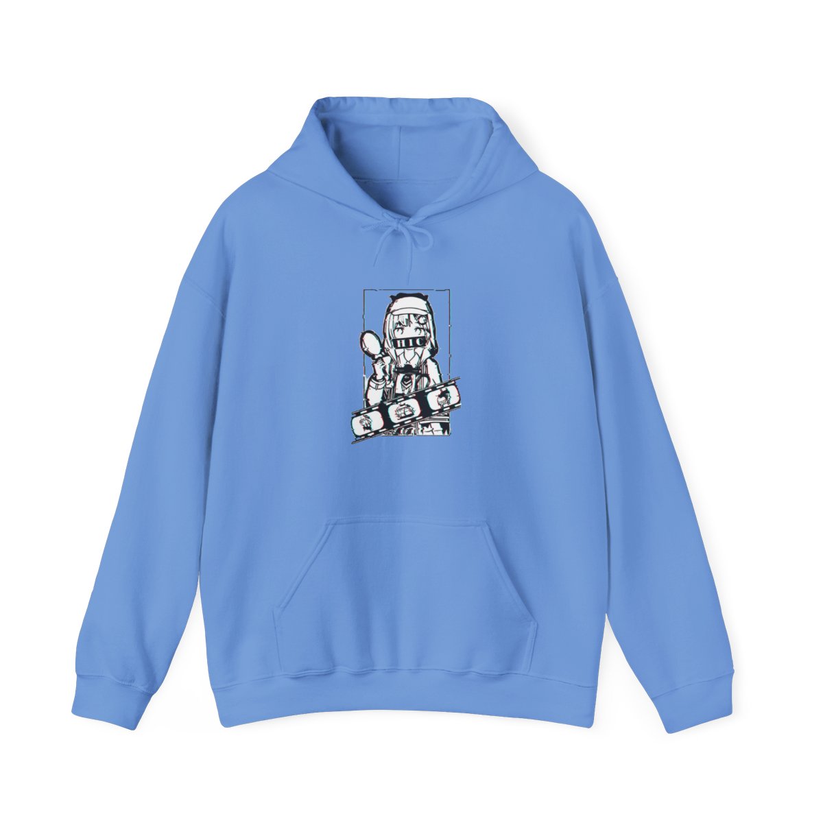 Amelia Watson Hololive English Glitched Hoodie - alternate angle 4, merchandise