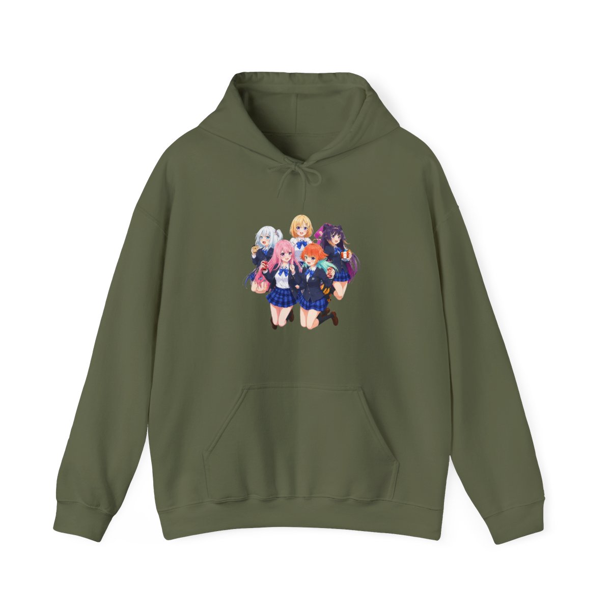 Hololive EN - All Holomyth (Gawr Gura, Watson Amelia, Takanashi Kiara, Ninomae Ina'nis and Mori Calliope) Hoodie