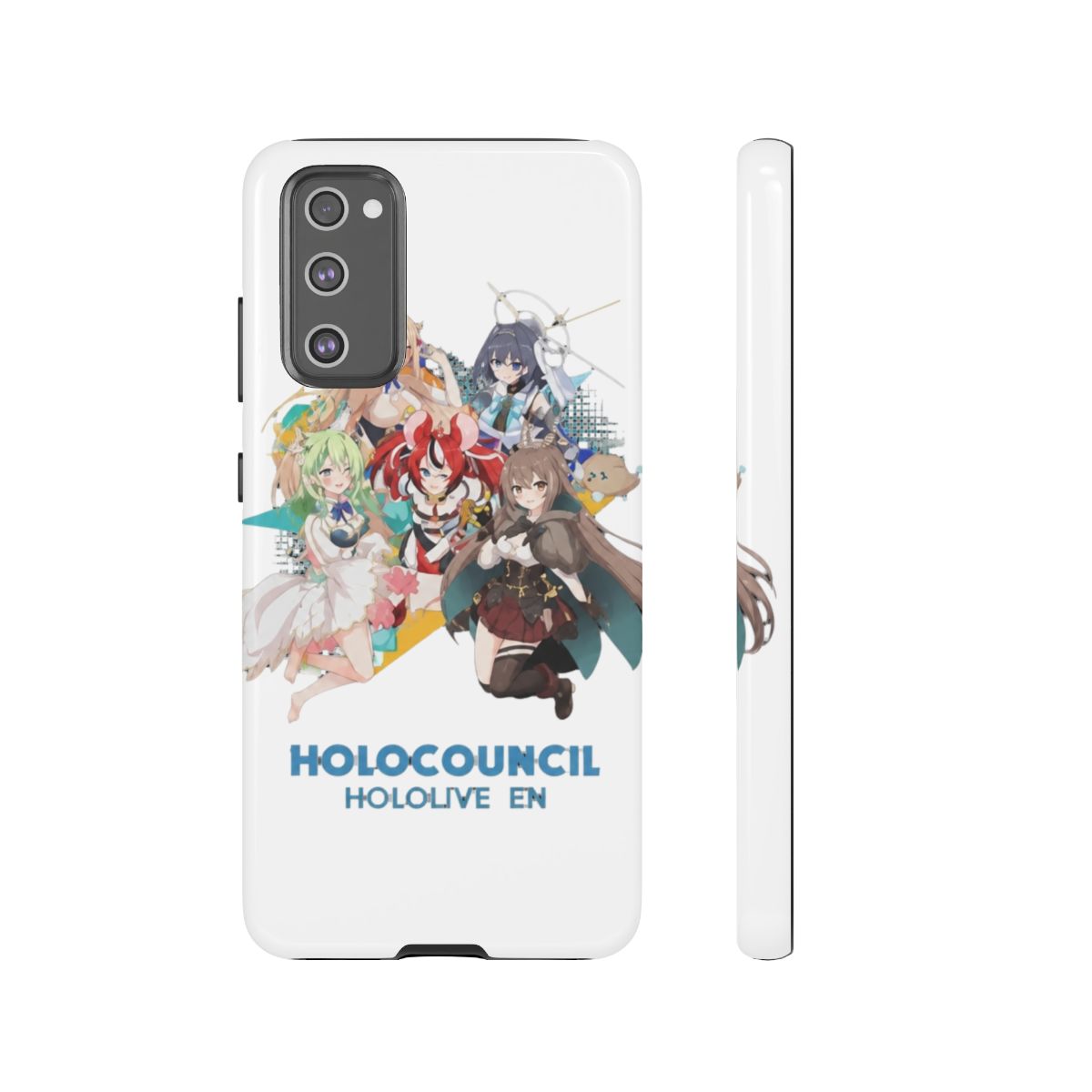 Hololive EN - All Hololive Council (Hakos Baelz, Nanashi Mumei, Tsukumo Sana, Ceres Fauna, Ouro Kronii) Phone Case